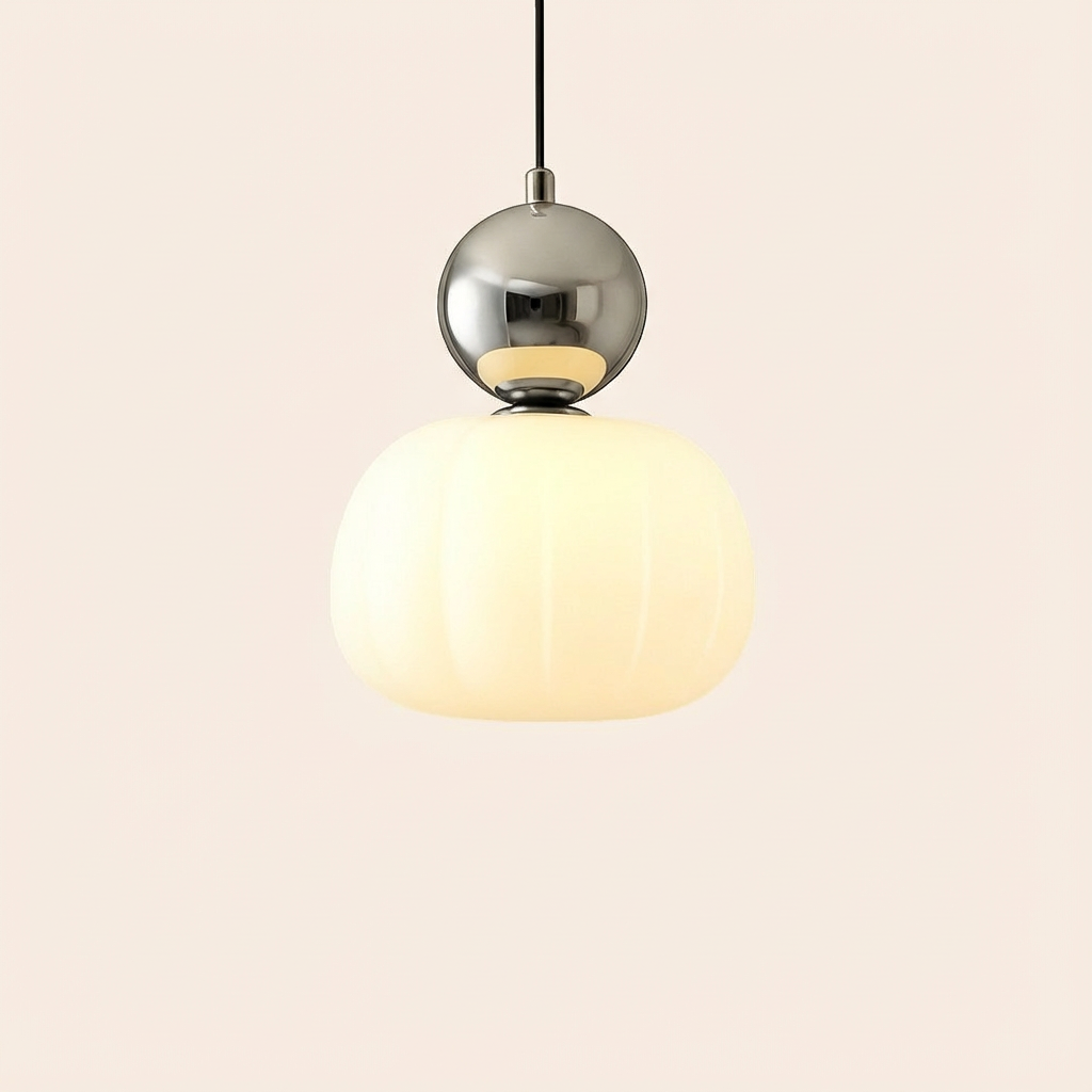 ArtDecoGlow | Elegant Vintage Glass Pendant Light Ceiling Fixture