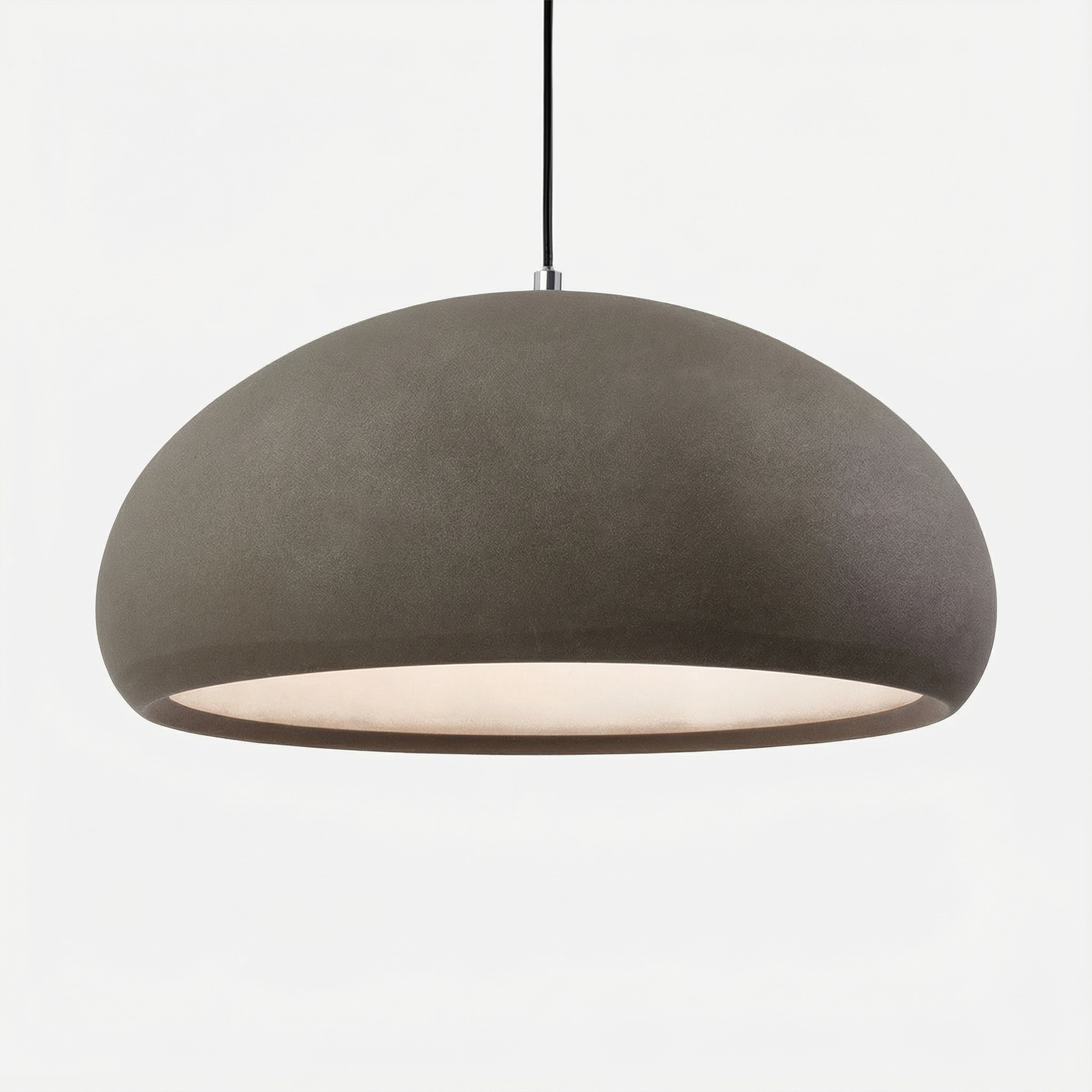 LodenStone | Elegant Sand-Textured Dome Pendant Light Fixture