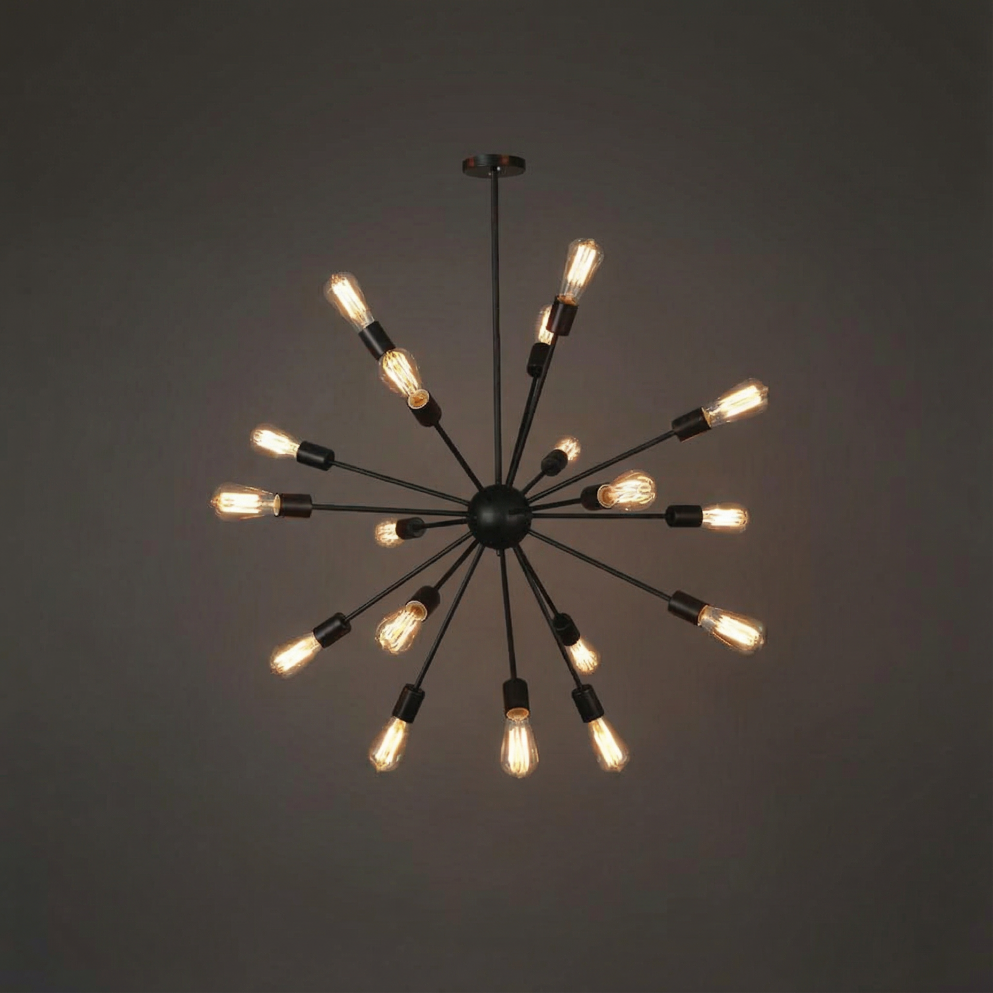 Nocturne | Elegant Black Metal Modern Dining Room Chandelier