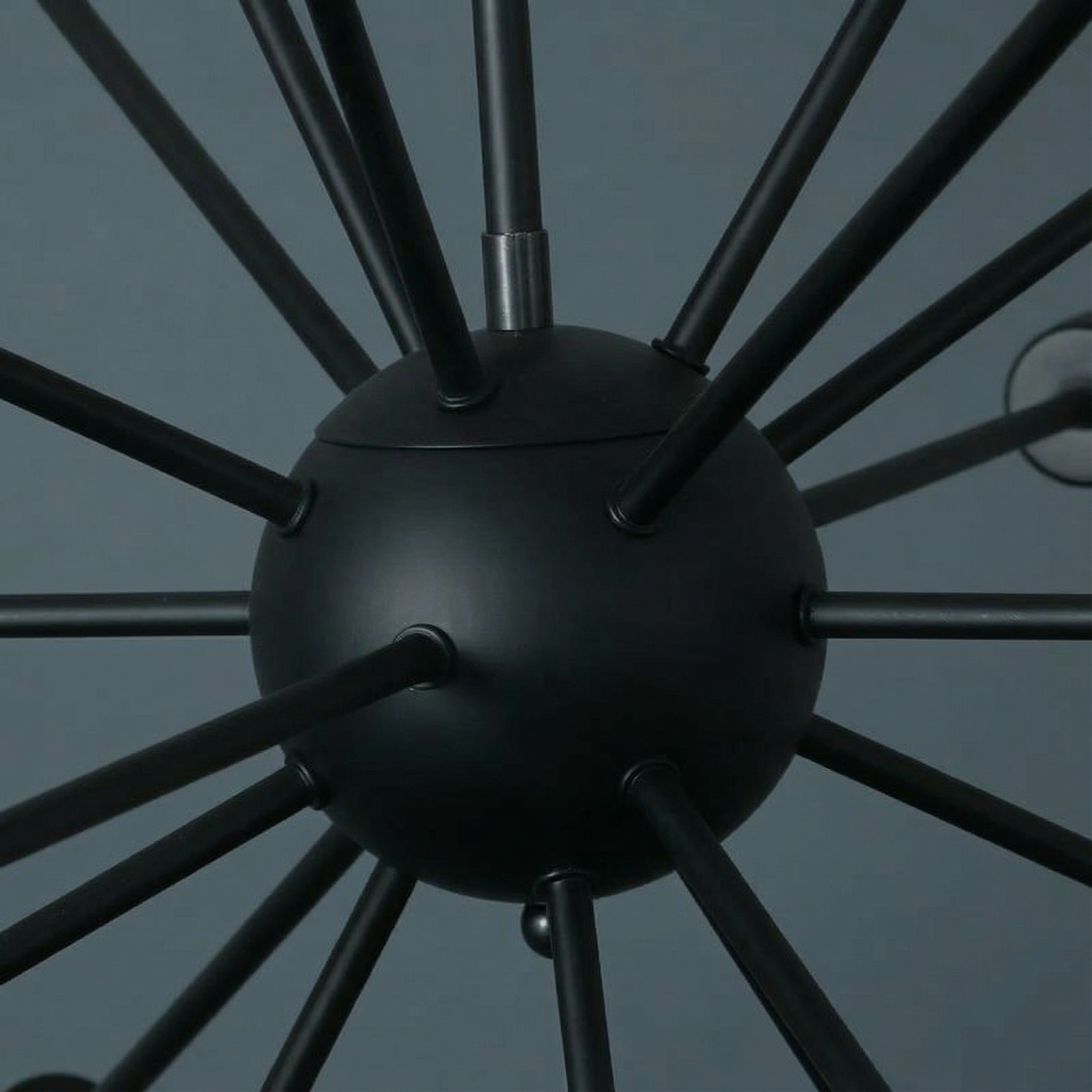 Nocturne | Elegant Black Metal Modern Dining Room Chandelier