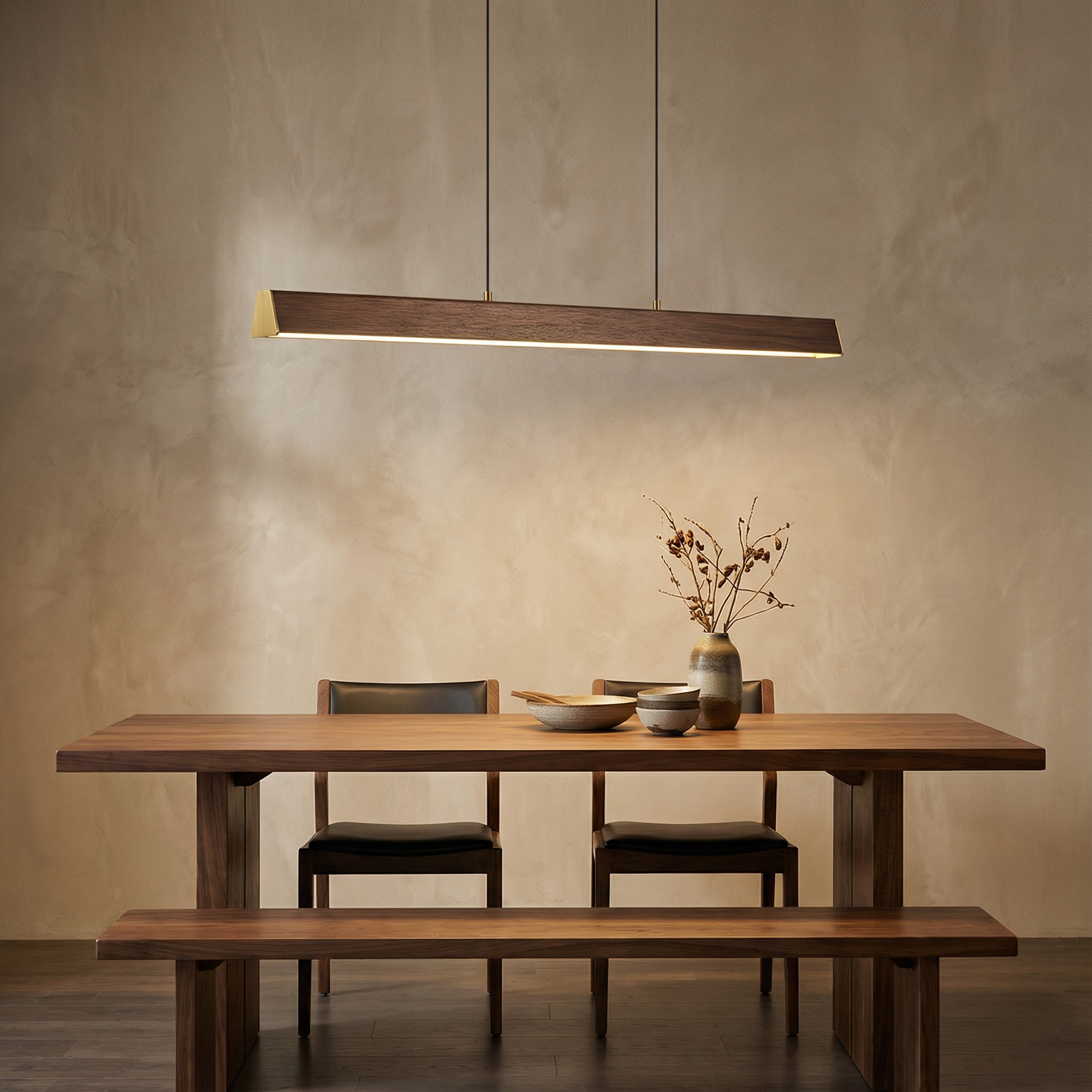 Luminara | Modern Sleek Dimmable Kitchen Pendant Lighting Fixture
