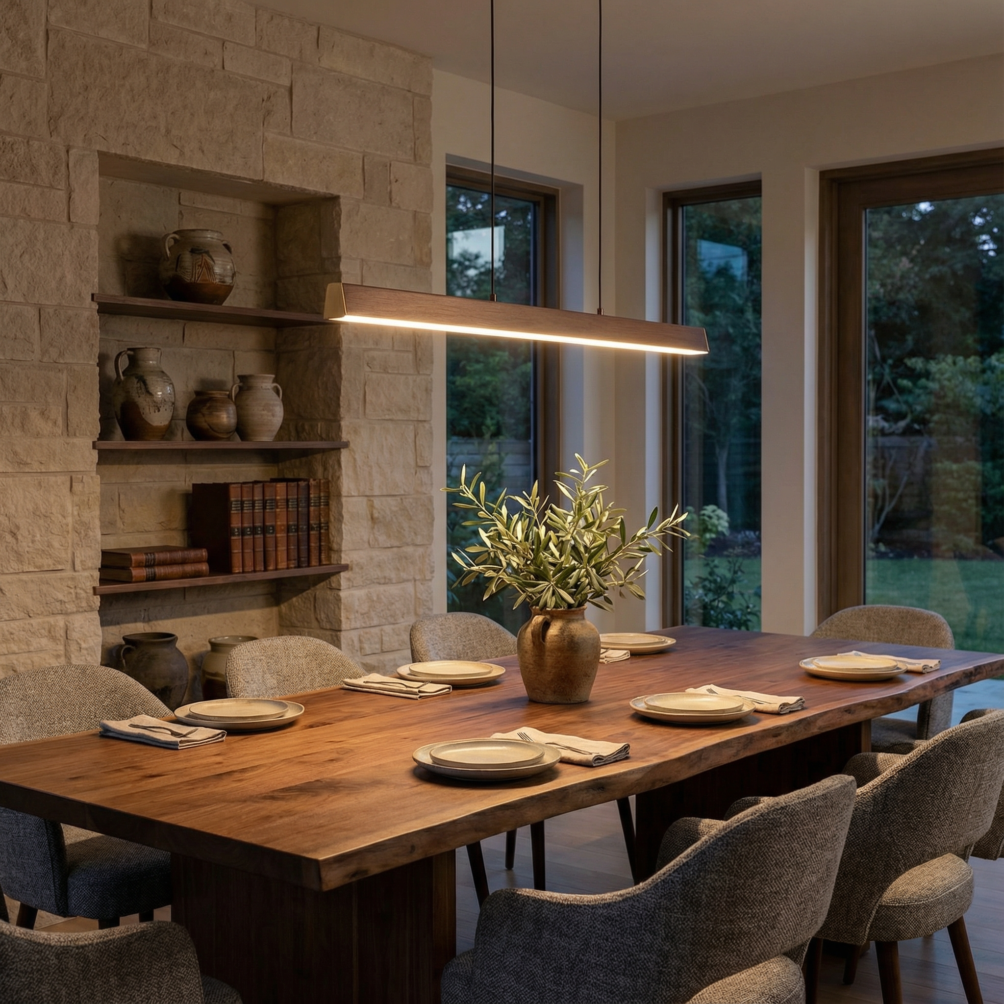 Luminara | Modern Sleek Dimmable Kitchen Pendant Lighting Fixture