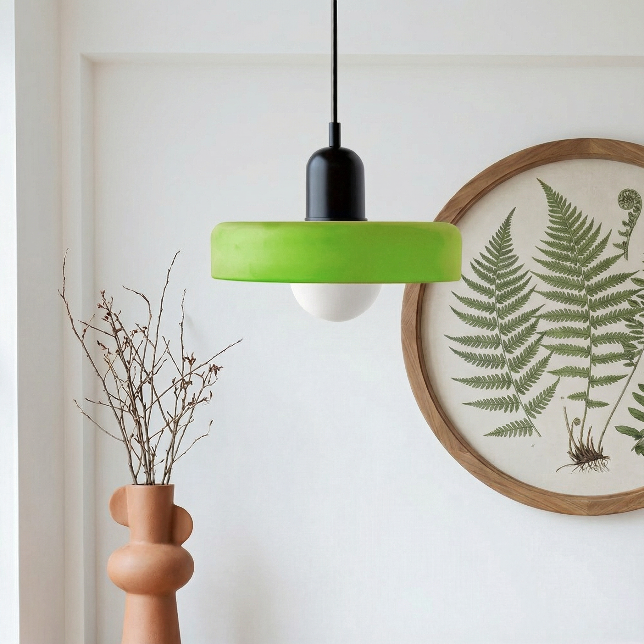 BauhausGlass | Elegant Contemporary Colored Glass Pendant Light