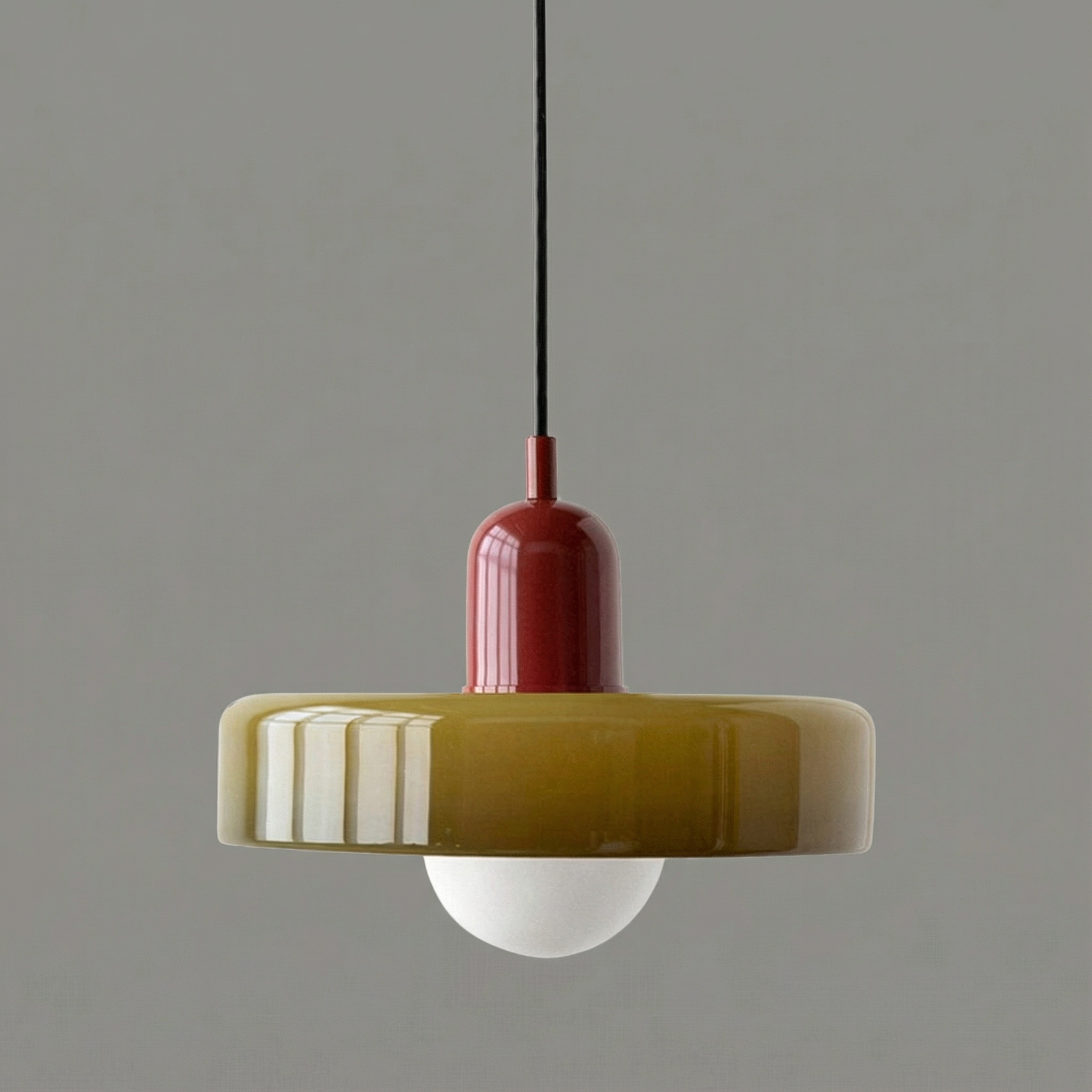 BauhausGlass | Elegant Contemporary Colored Glass Pendant Light
