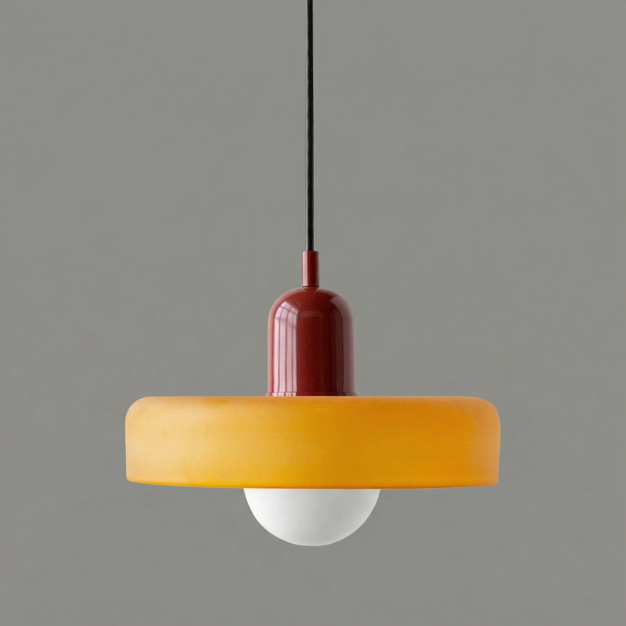 BauhausGlass | Elegant Contemporary Colored Glass Pendant Light