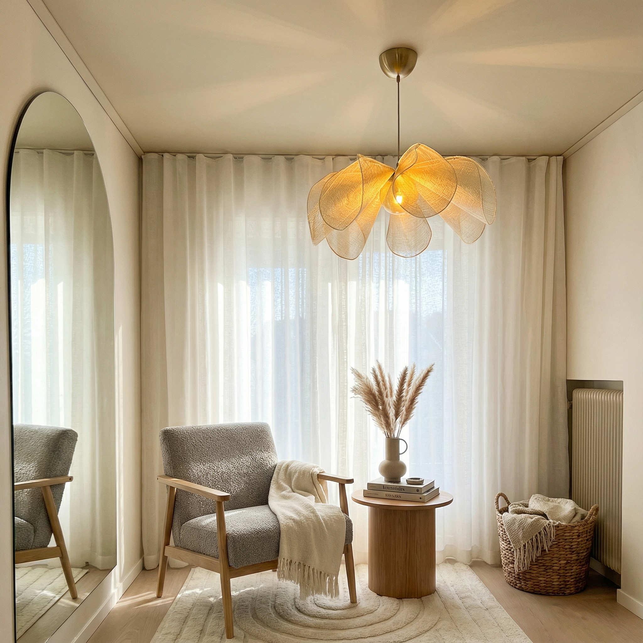 Fabrica | Elegant Nostalgic Fabric Pendant Light Fixture