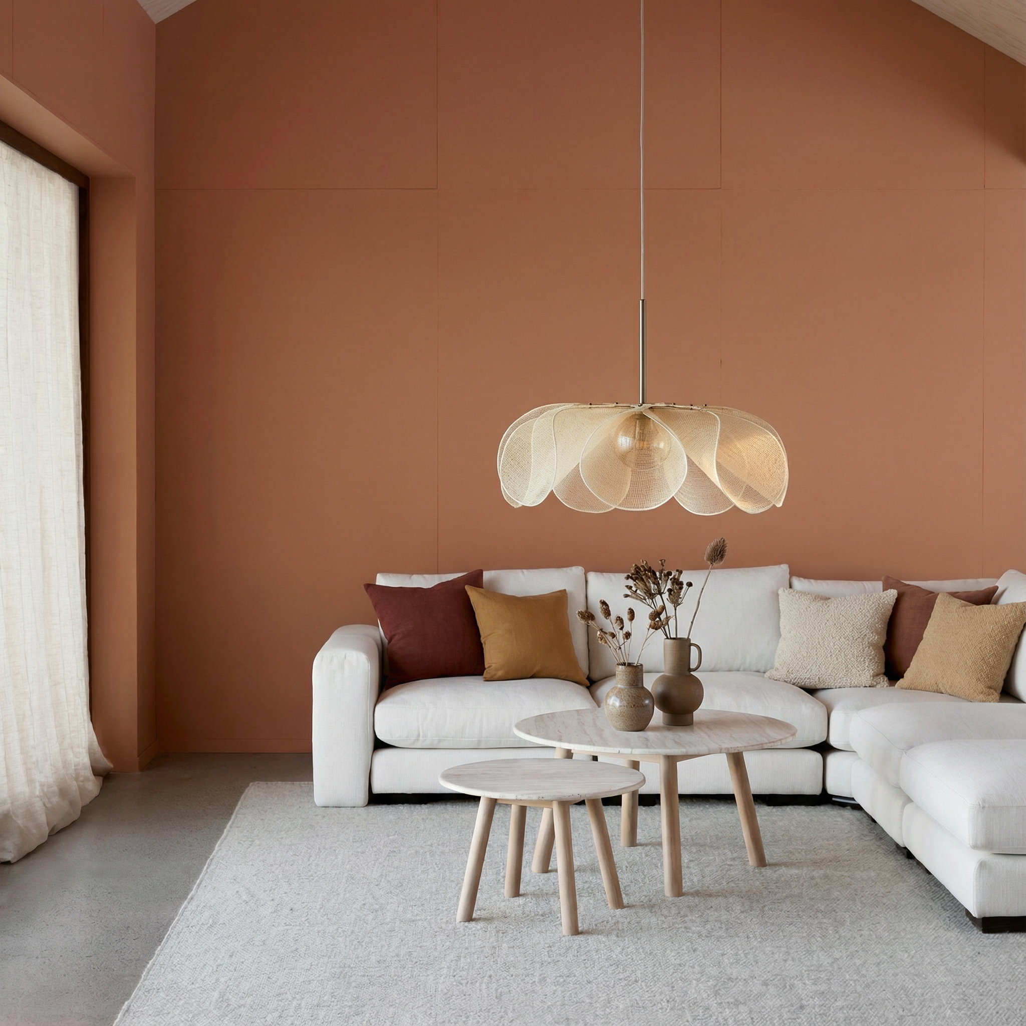 Fabrica | Elegant Nostalgic Fabric Pendant Light Fixture