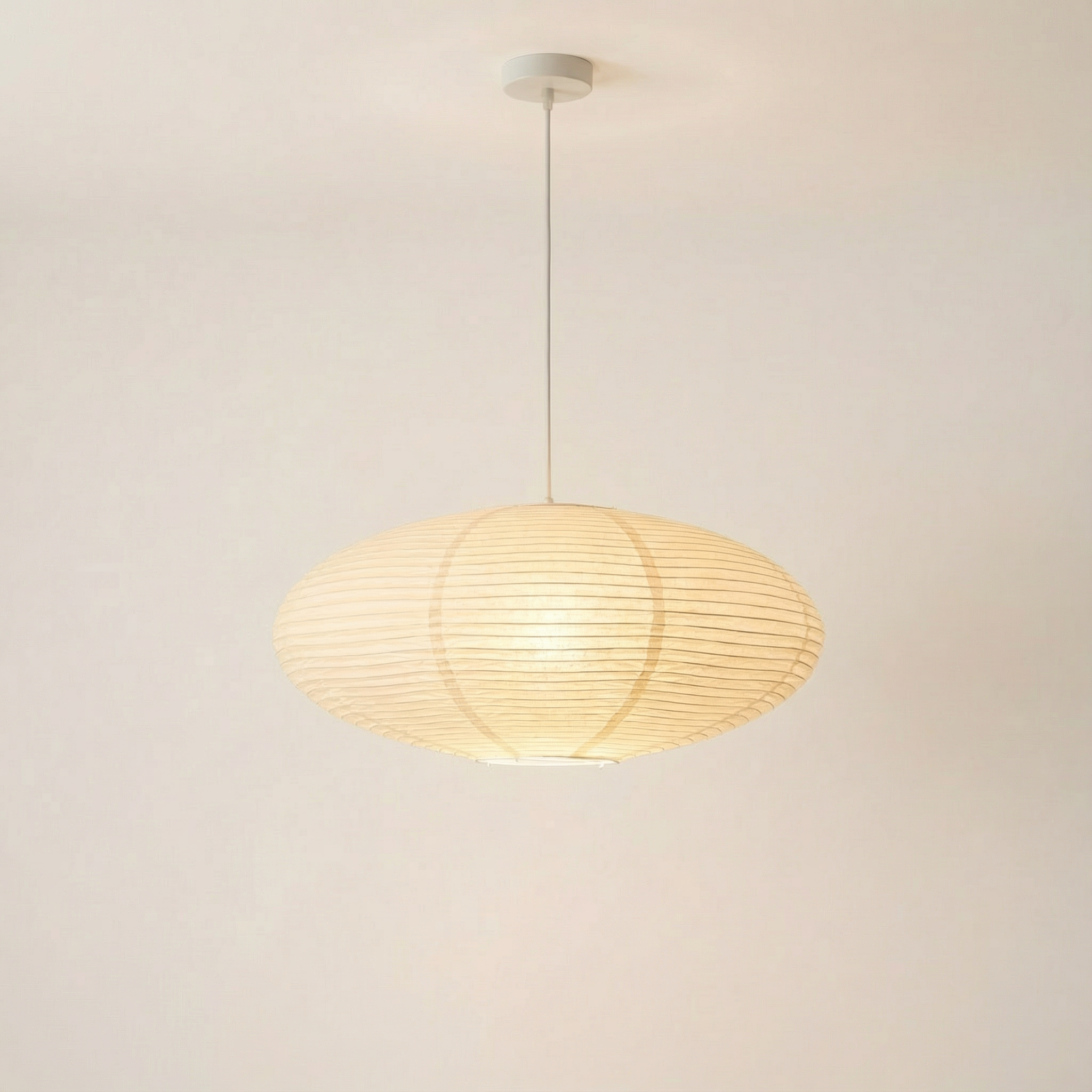 WabiLight | Elegant Minimalist Paper Kitchen Pendant Lighting Fixture