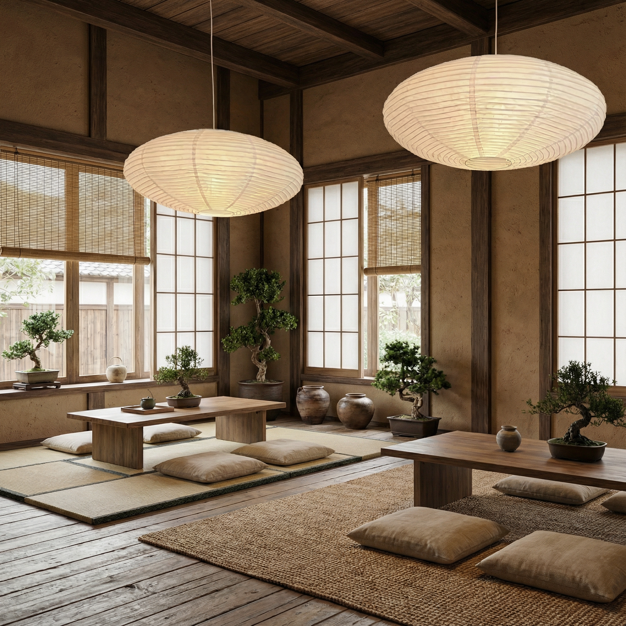 WabiLight | Elegant Minimalist Paper Kitchen Pendant Lighting Fixture