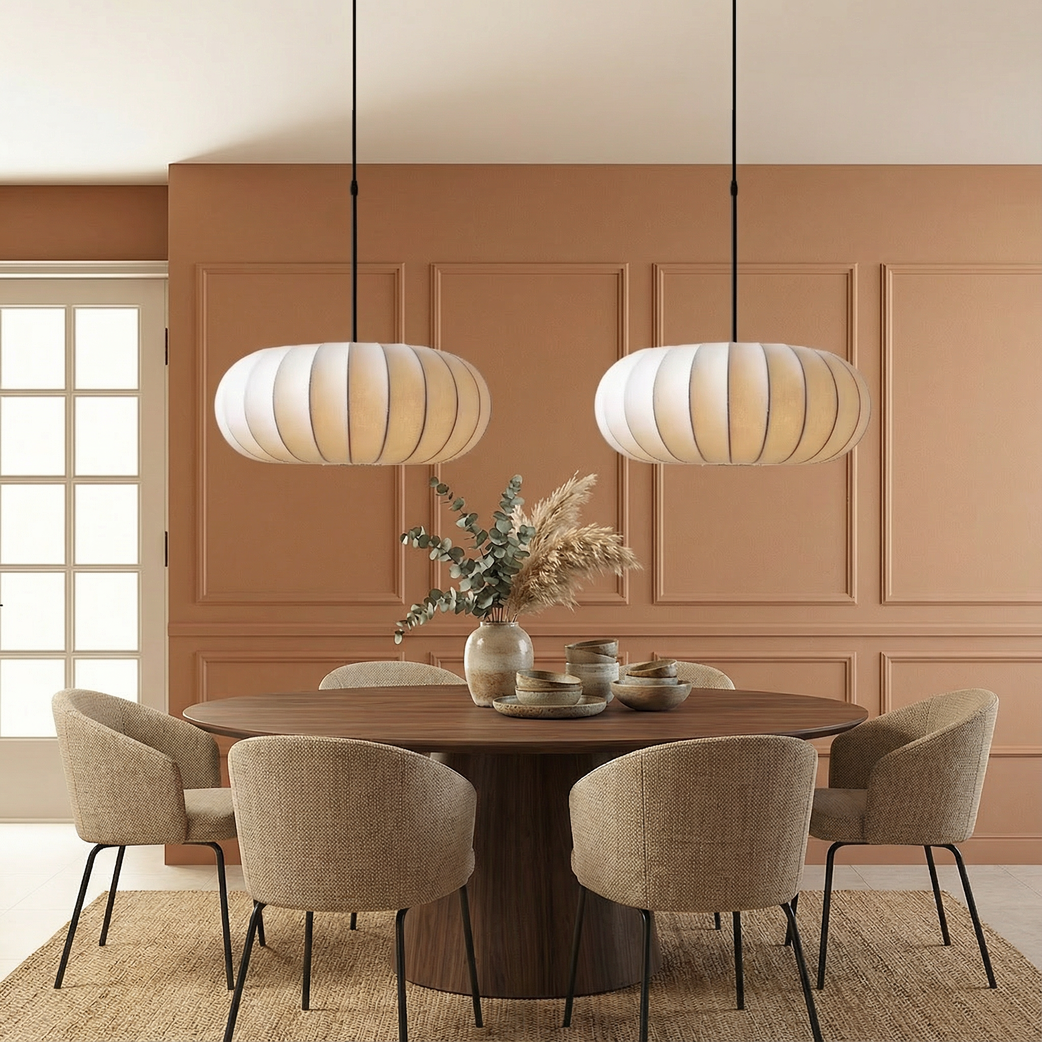 SilkAura | Elegant Minimalist Kitchen Pendant Lighting Fixture