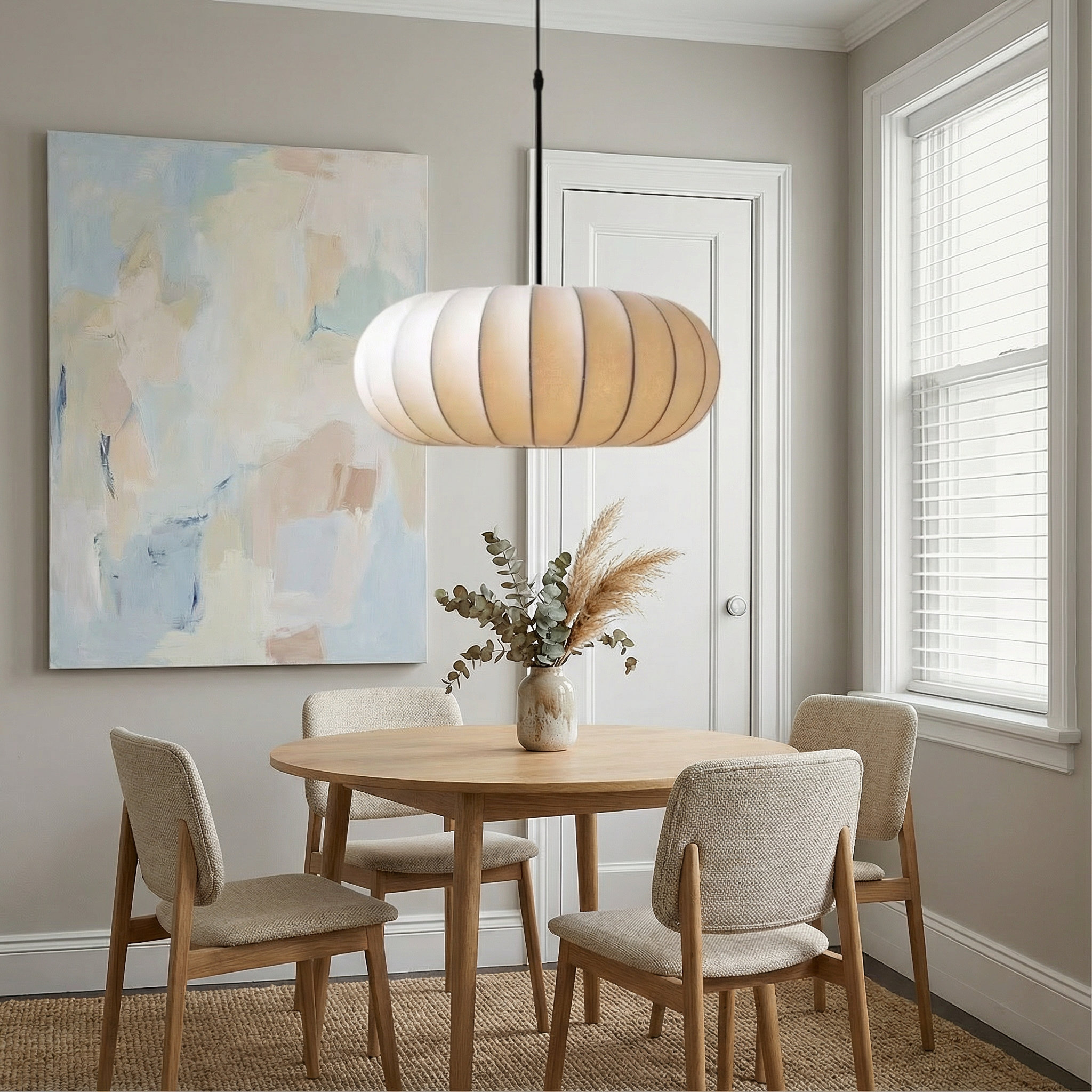 SilkAura | Elegant Minimalist Kitchen Pendant Lighting Fixture