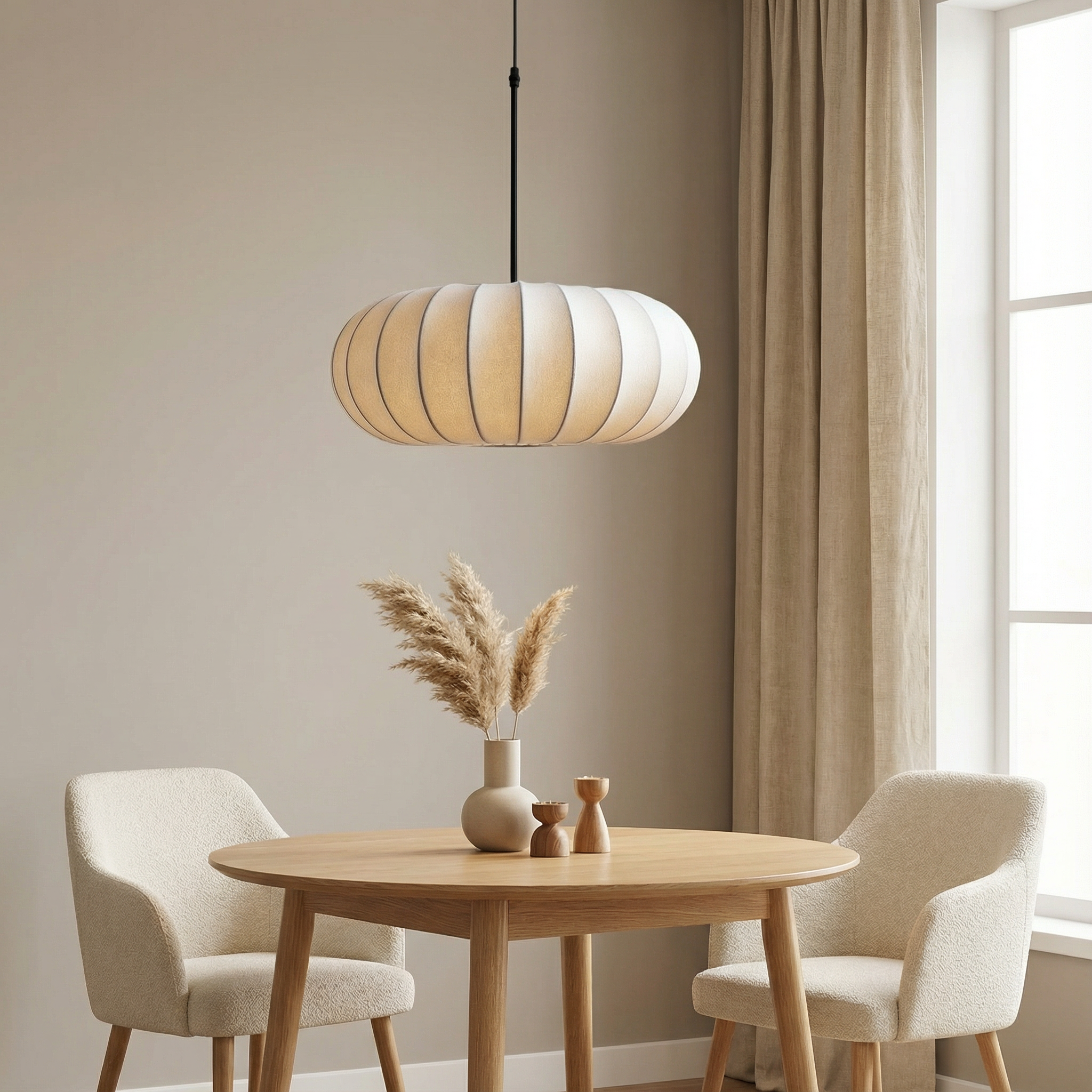 SilkAura | Elegant Minimalist Kitchen Pendant Lighting Fixture