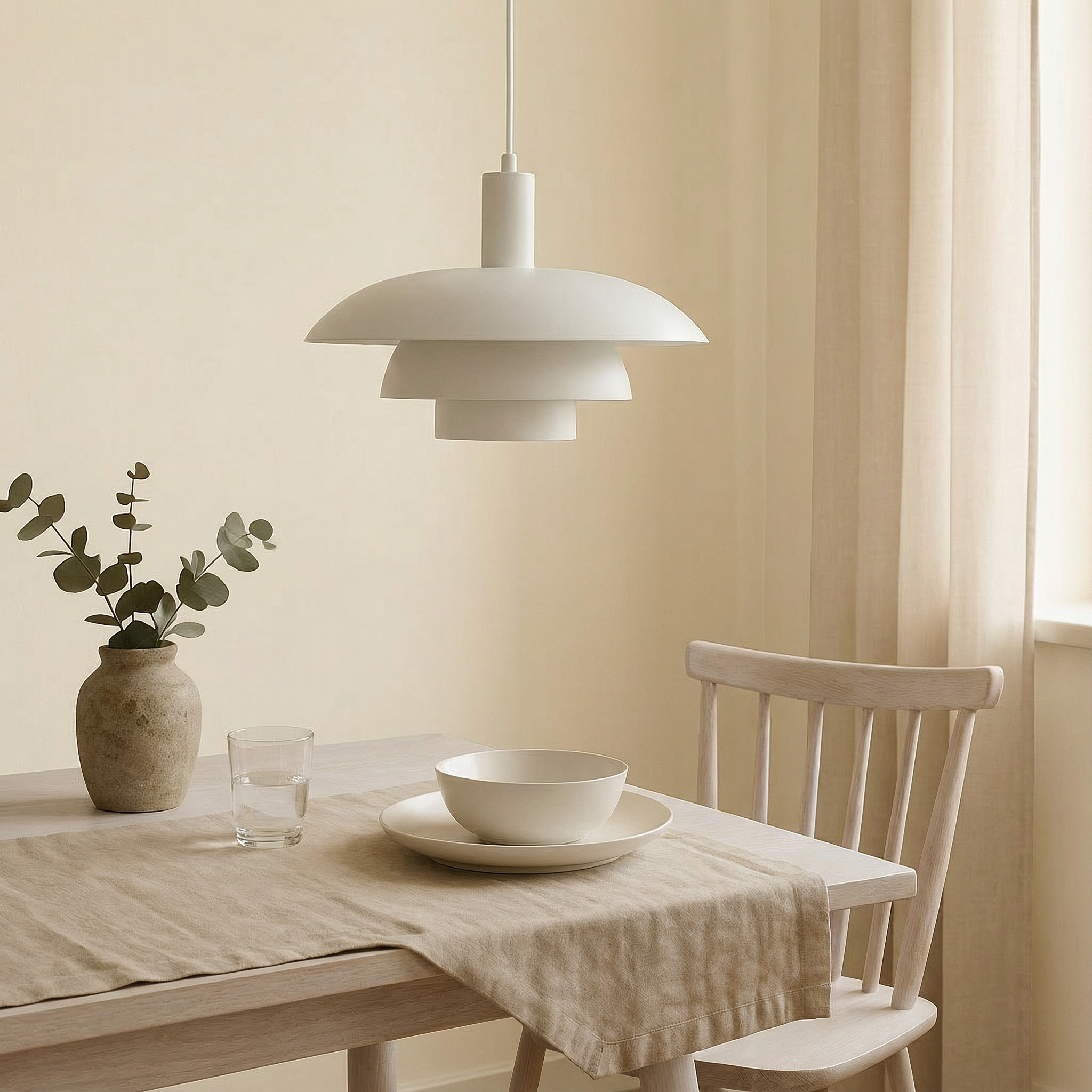 NordicGlow | Elegant Minimalist LED Pendant Light Fixture