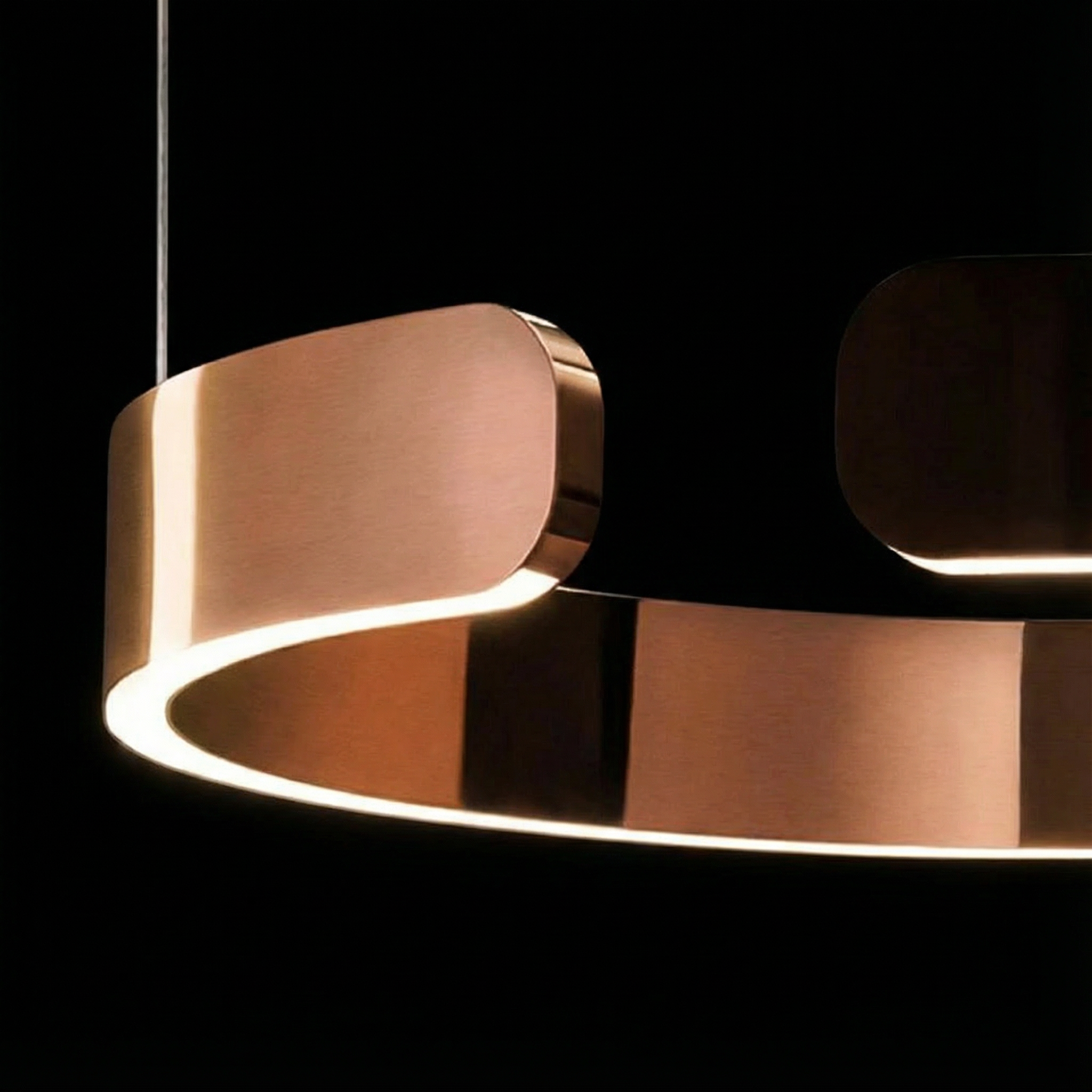 Lunaris | Elegant Minimalist LED Circle Pendant Light