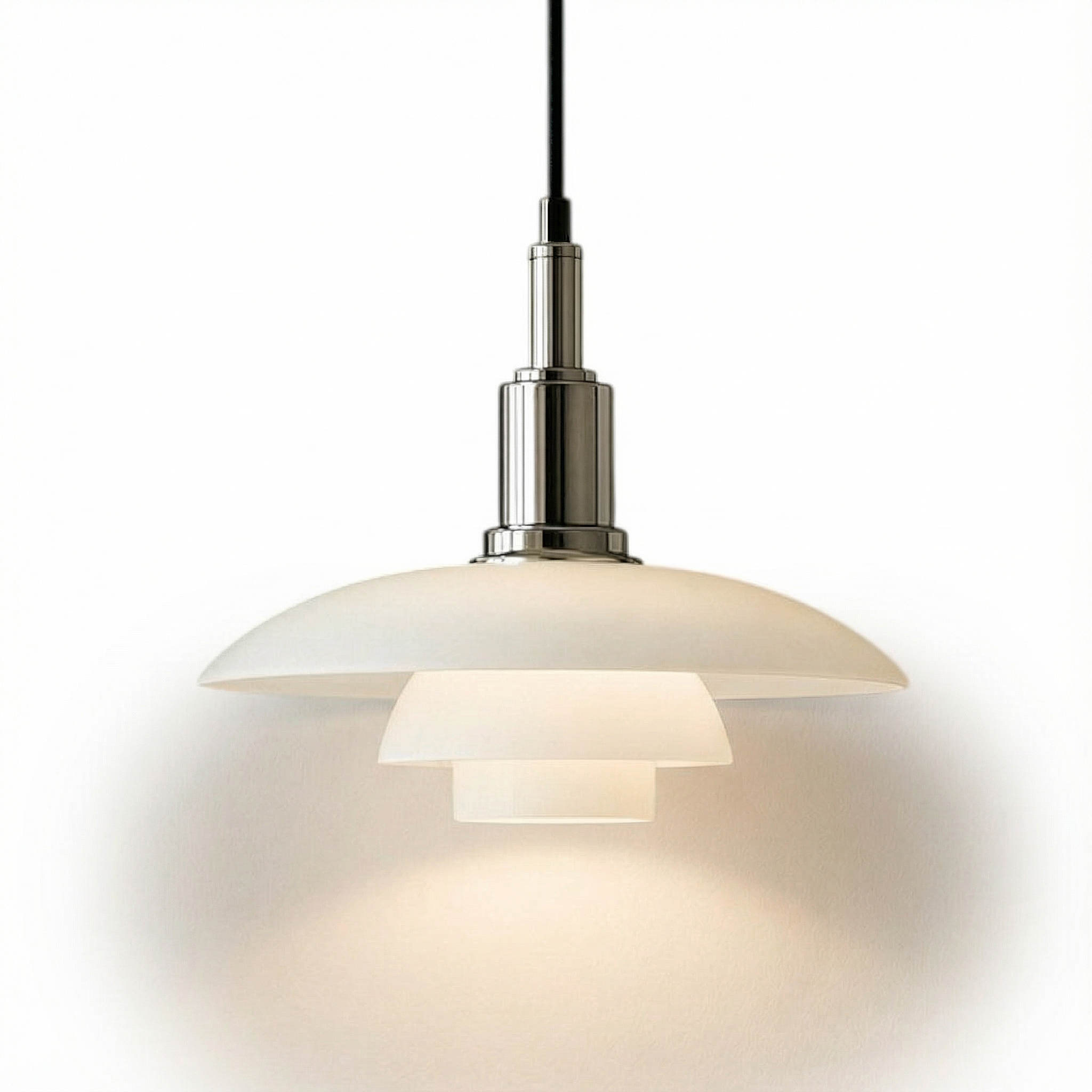 NordicGlow | Stylish Modern Glass Pendant Light for Kitchen Island