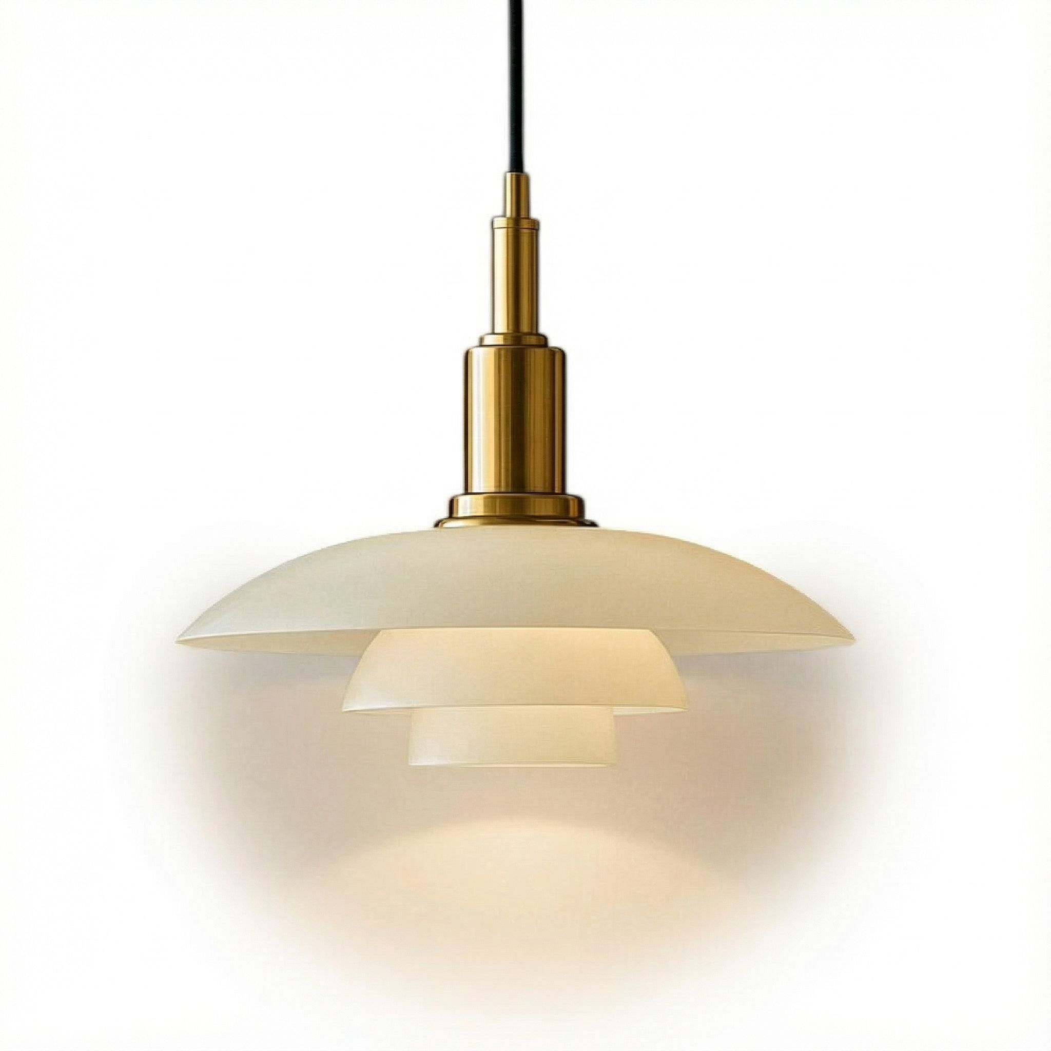 NordicGlow | Stylish Modern Glass Pendant Light for Kitchen Island