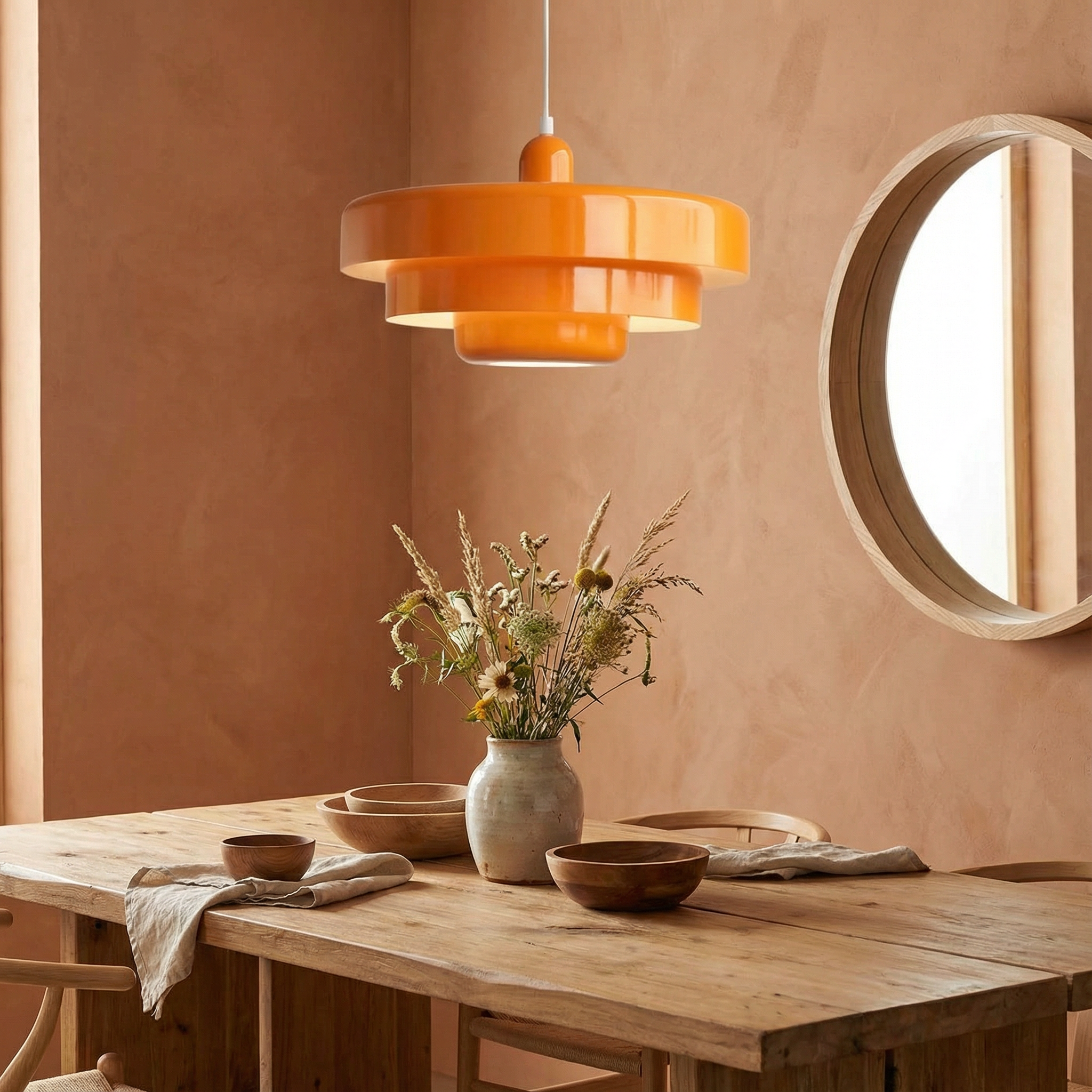 BauhausElegance | Stylish Modern Iron Kitchen Pendant Lighting Fixture