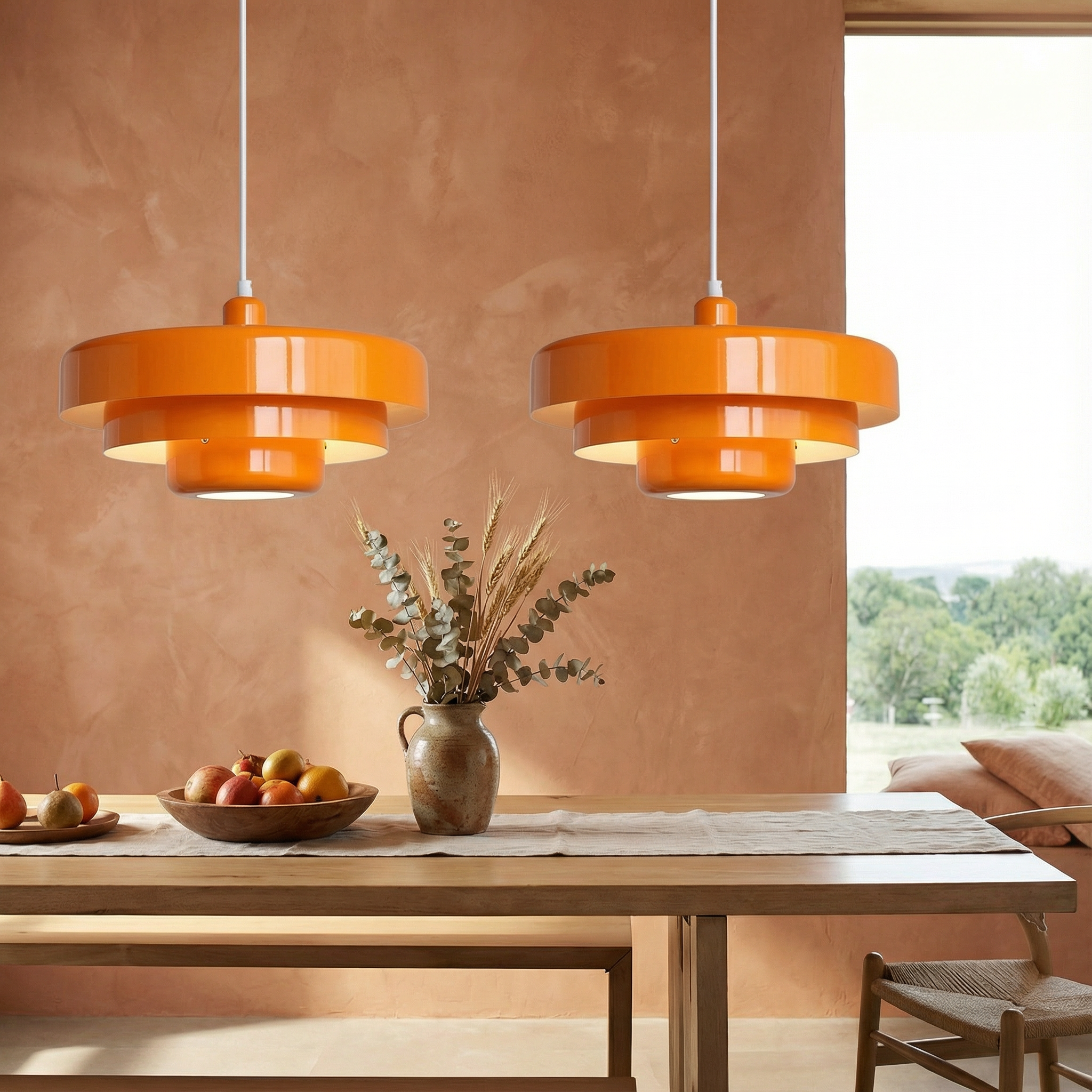 BauhausElegance | Stylish Modern Iron Kitchen Pendant Lighting Fixture