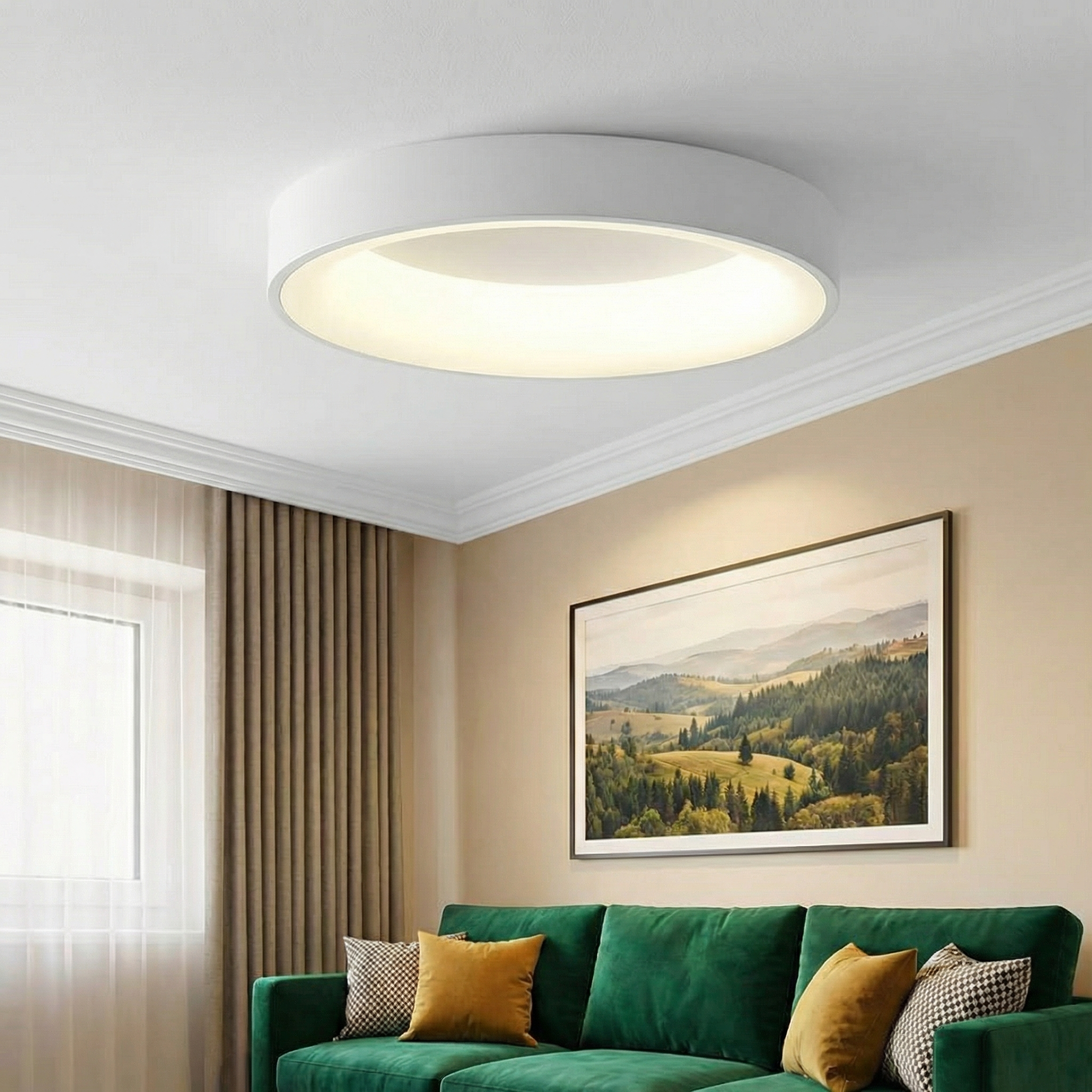 Luminara | Stylish Modern Minimalist LED Ceiling Light Fixture