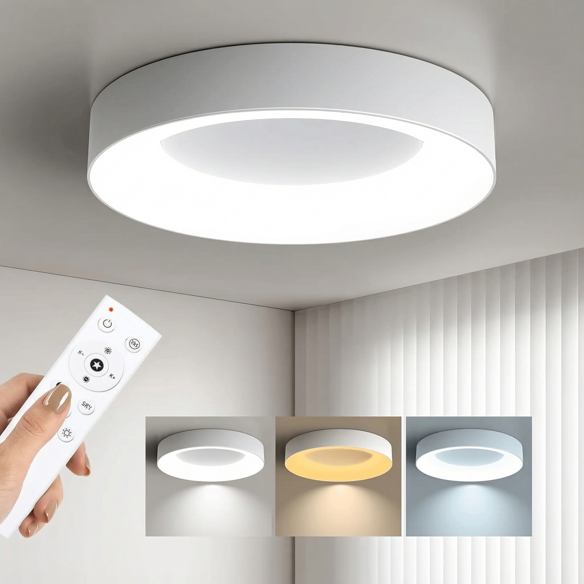 Luminara | Stylish Modern Minimalist LED Ceiling Light Fixture