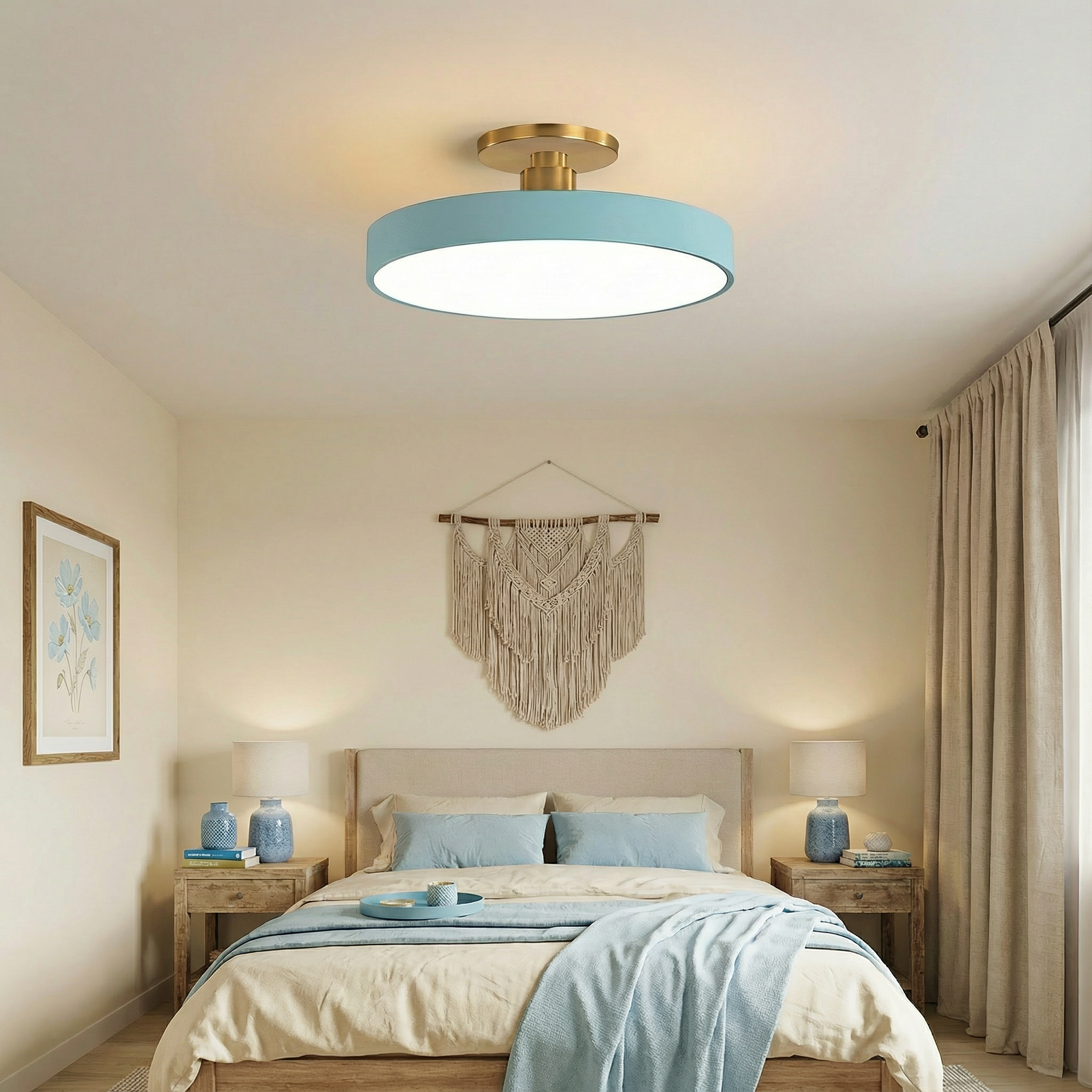 LuminaraGlow | Stylish Modern LED Flush Mount Ceiling Light Fixture