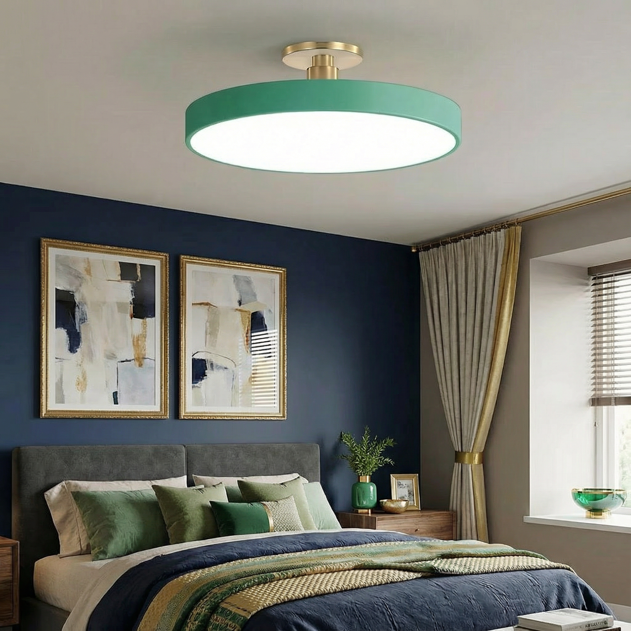LuminaraGlow | Stylish Modern LED Flush Mount Ceiling Light Fixture