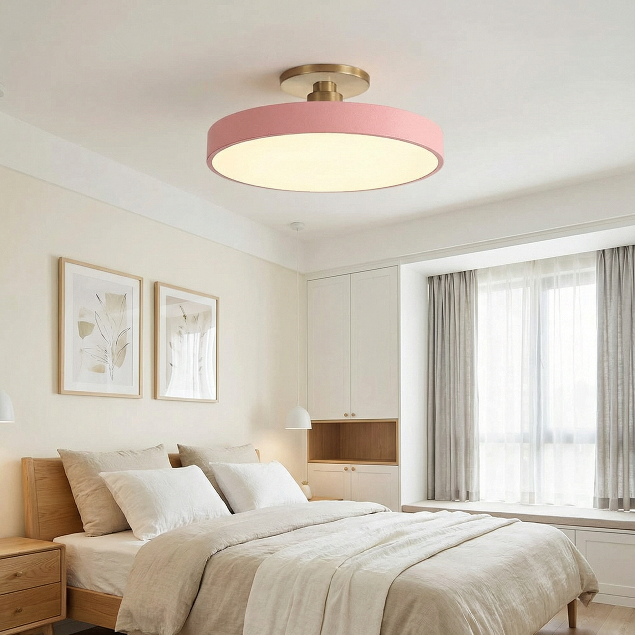 LuminaraGlow | Stylish Modern LED Flush Mount Ceiling Light Fixture