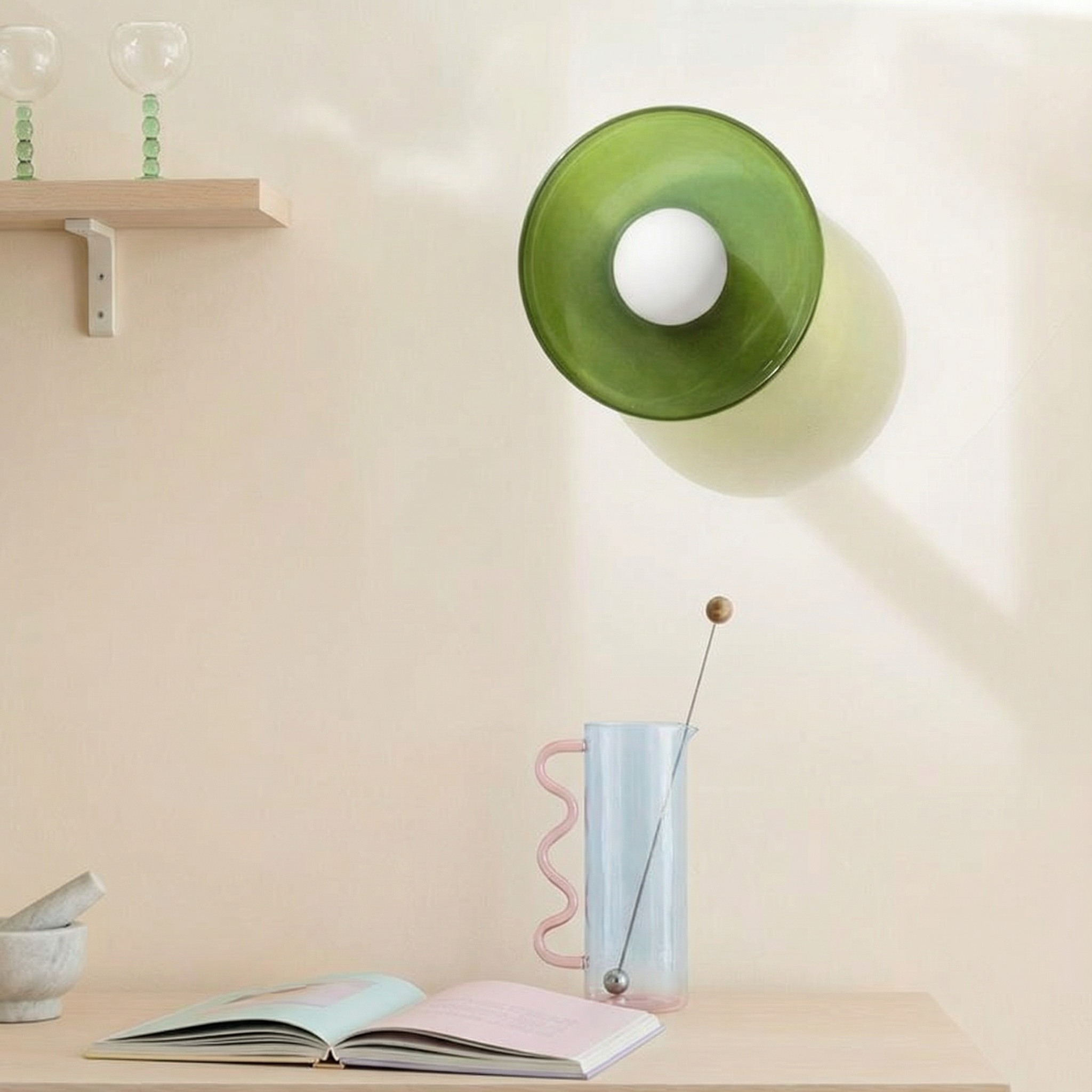 Luminara | Sleek Modern Round Flush Mount Ceiling Light Fixture