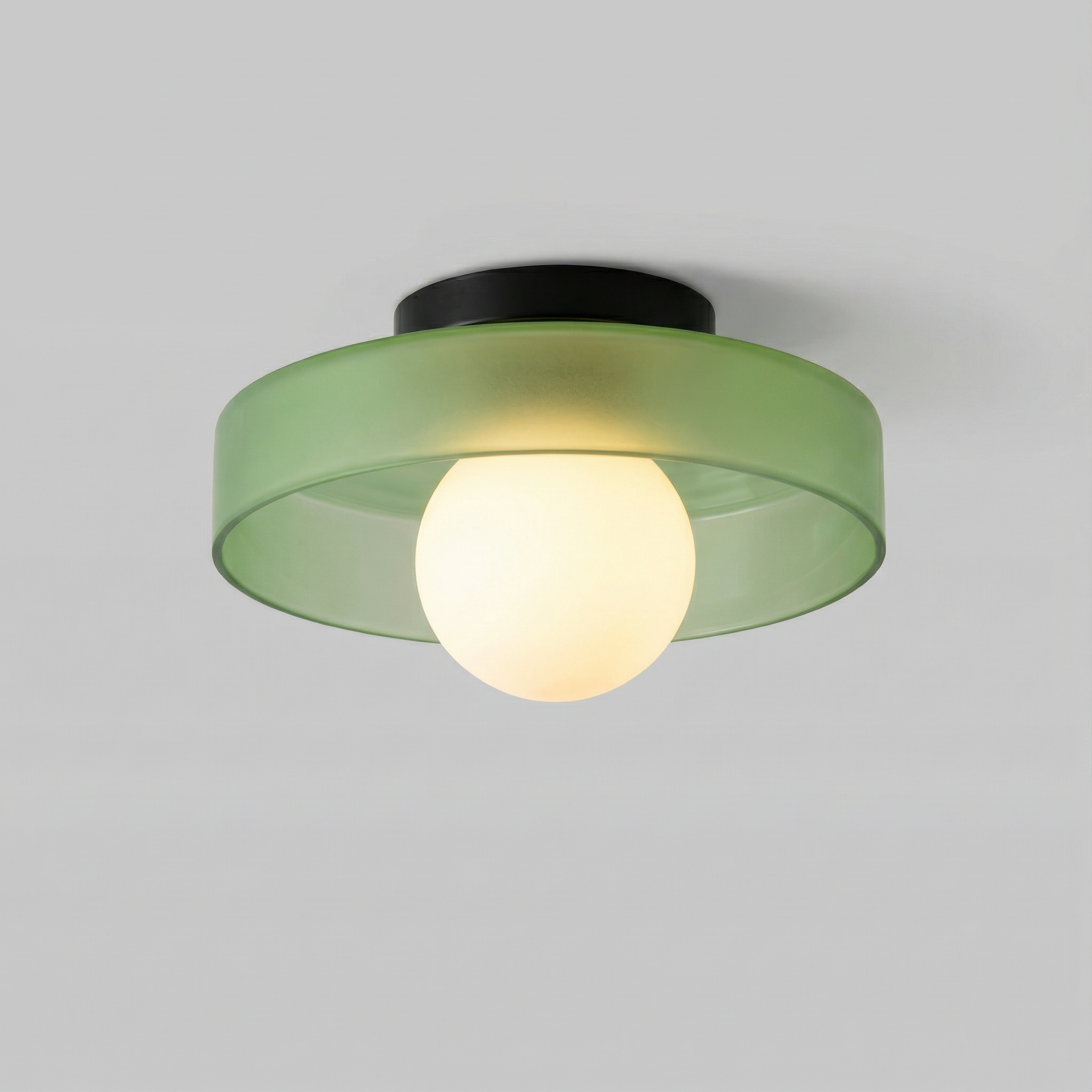 Luminara | Sleek Modern Round Flush Mount Ceiling Light Fixture