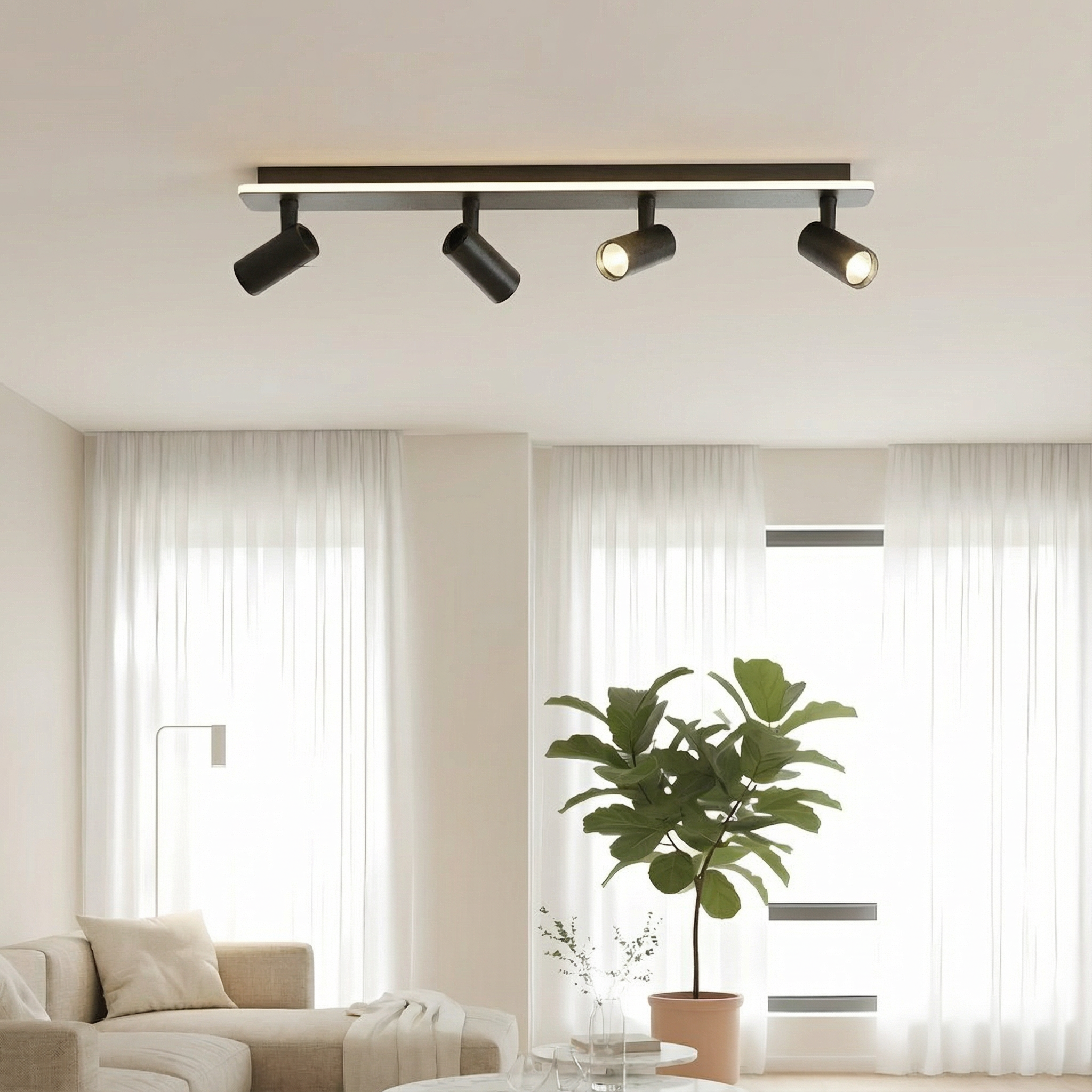 Luminara | Stylish Adjustable LED Ceiling Light Fixture for Modern Spaces
