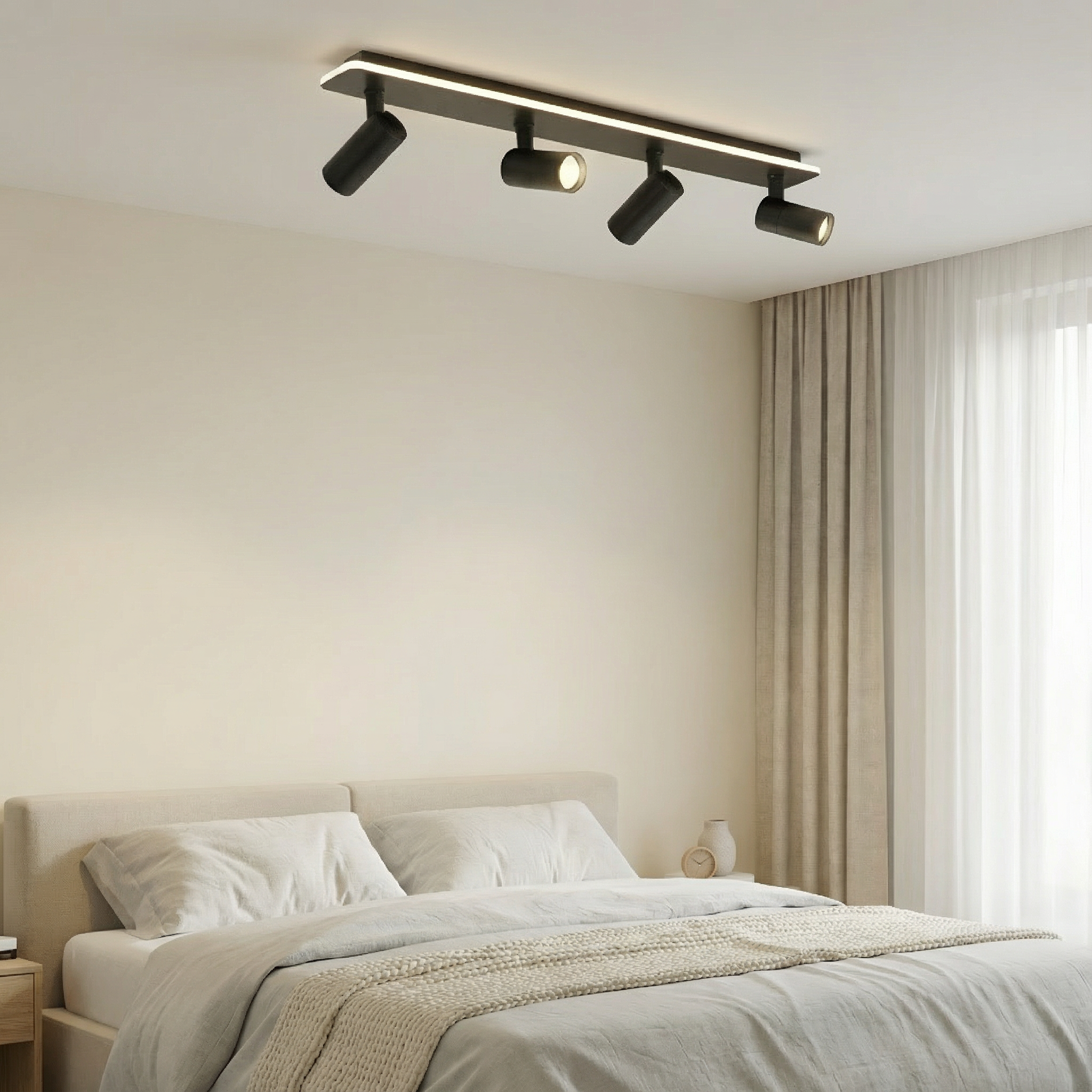 Luminara | Stylish Adjustable LED Ceiling Light Fixture for Modern Spaces