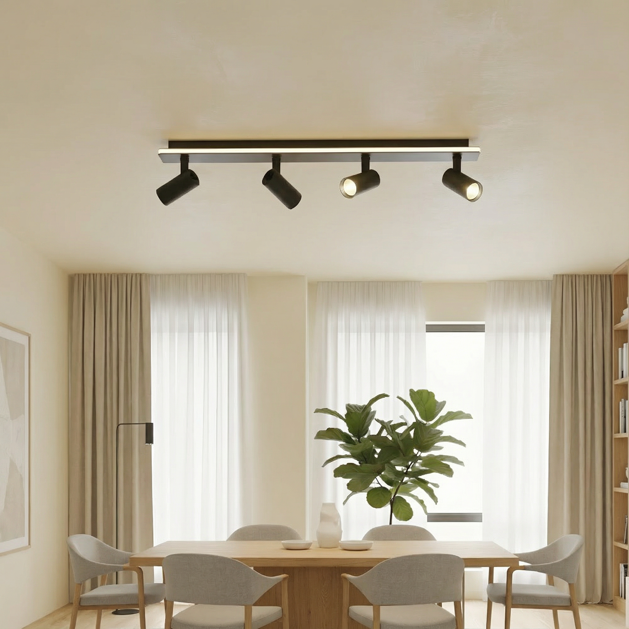 Luminara | Stylish Adjustable LED Ceiling Light Fixture for Modern Spaces