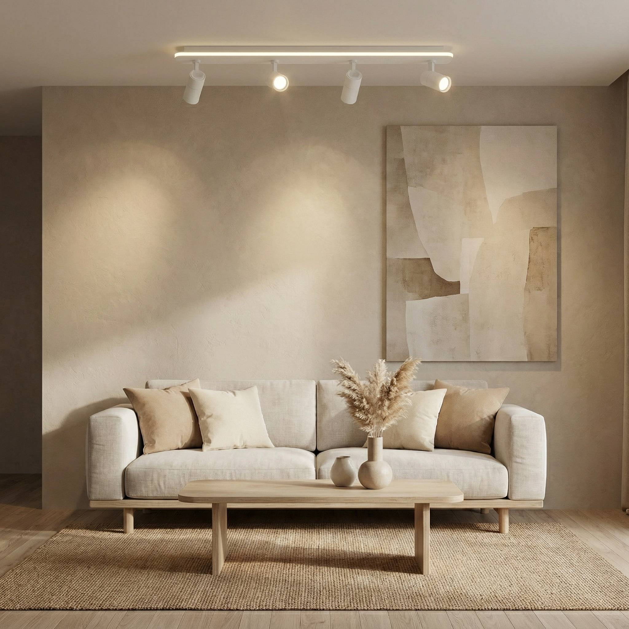 Luminara | Stylish Adjustable LED Ceiling Light Fixture for Modern Spaces