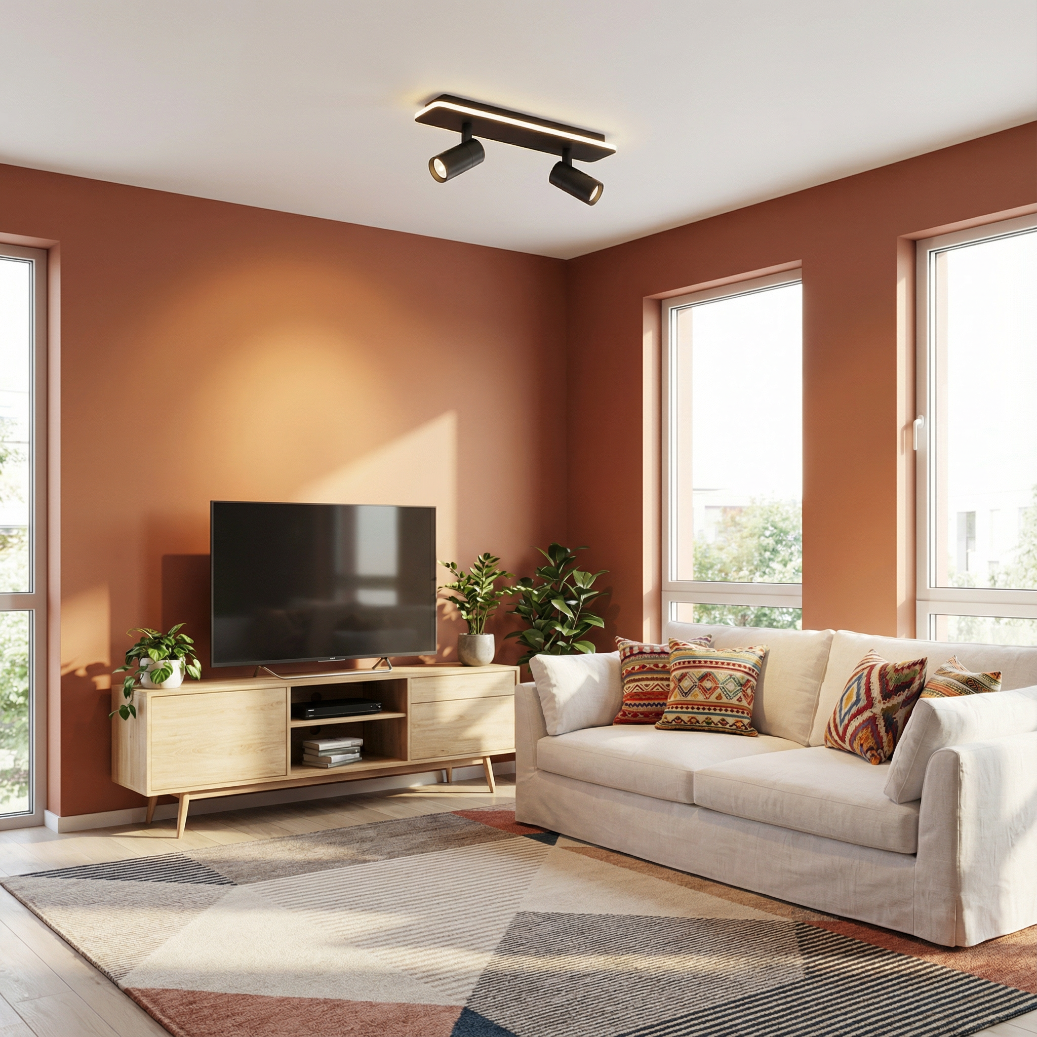 Luminara | Stylish Adjustable LED Ceiling Light Fixture for Modern Spaces