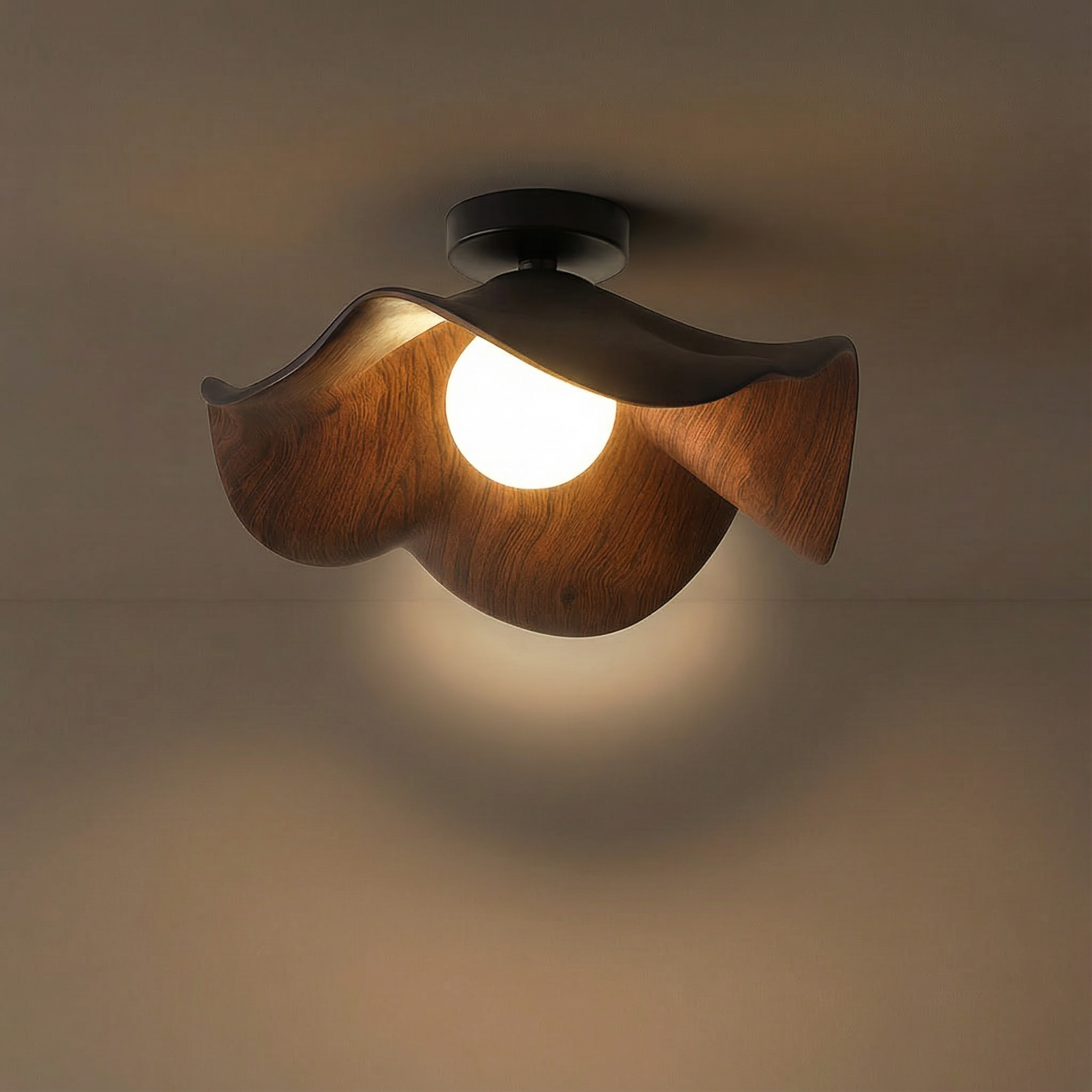 FloraGlow | Elegant Modern Flush Mount Ceiling Light Fixture