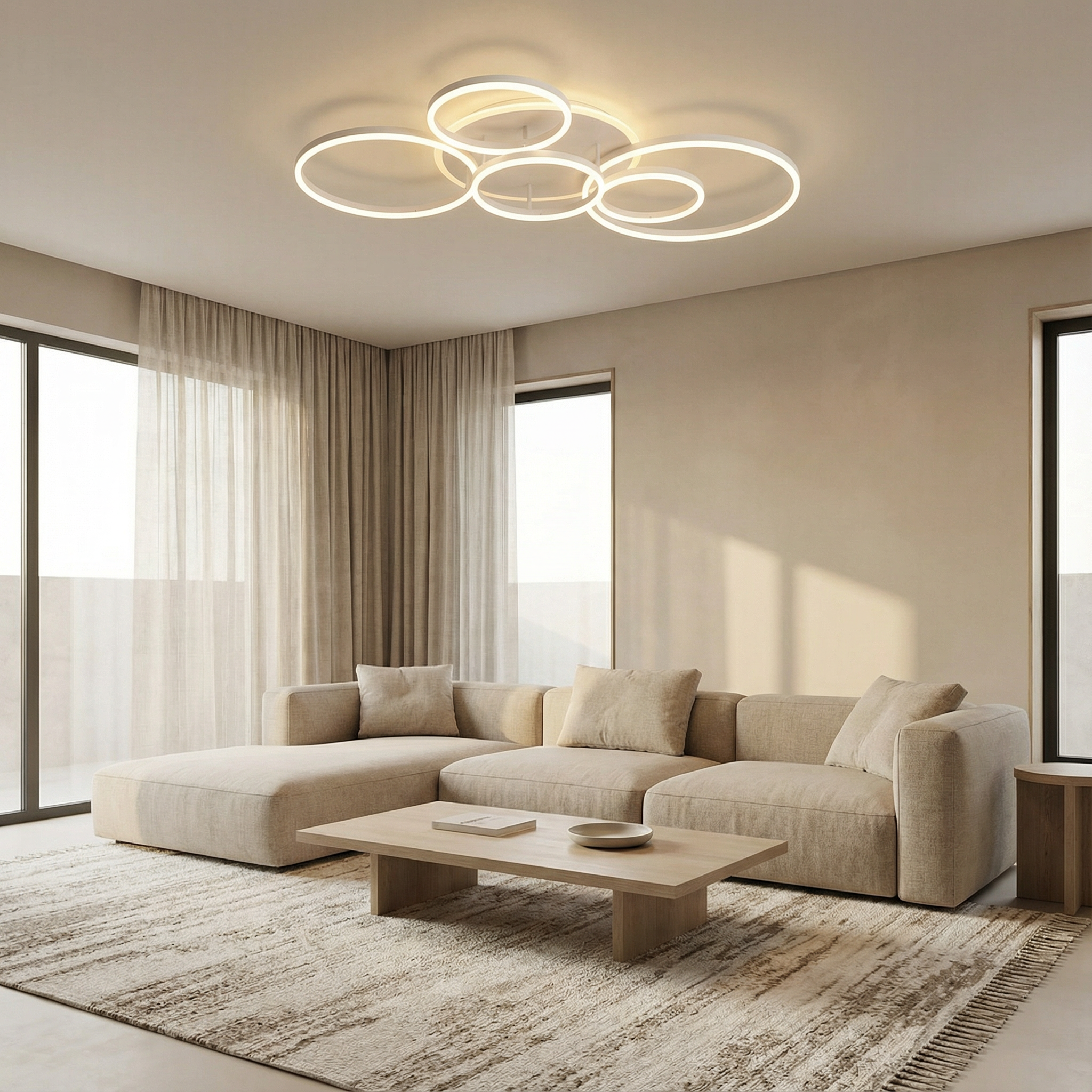 Rondale | Elegant Minimalist LED Kitchen Pendant Lighting Fixture