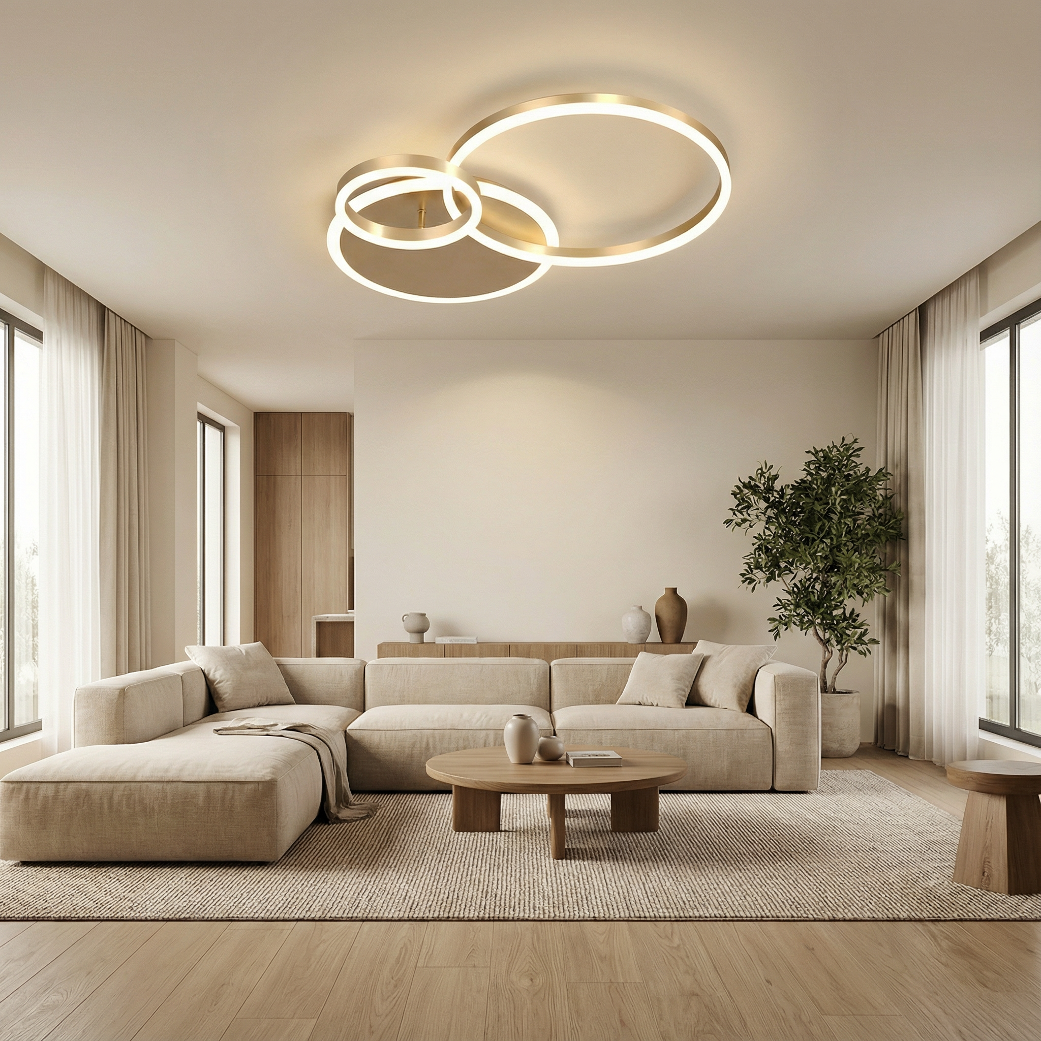 Rondale | Elegant Minimalist LED Kitchen Pendant Lighting Fixture