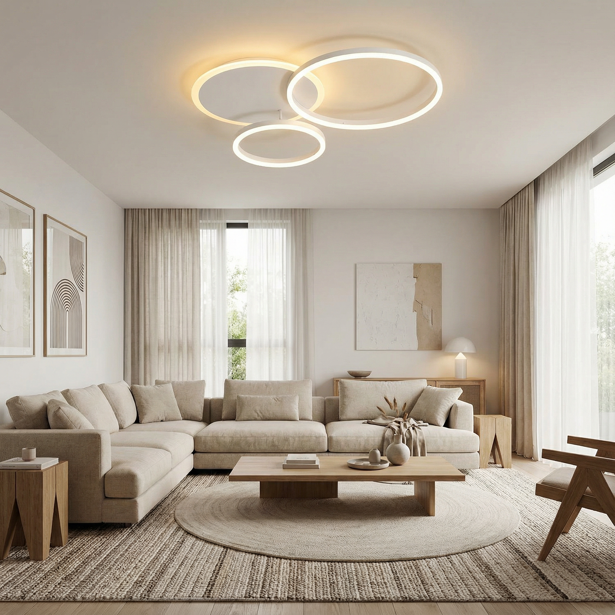 Rondale | Elegant Minimalist LED Kitchen Pendant Lighting Fixture