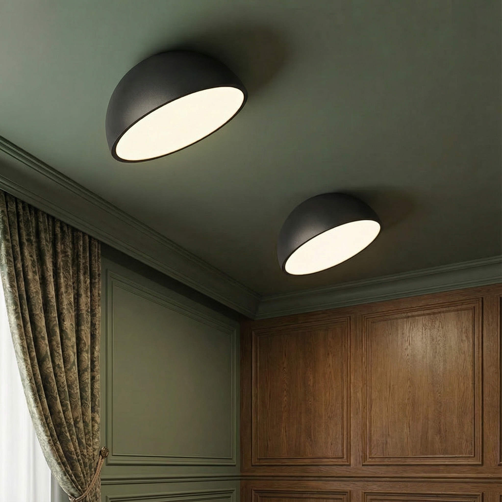 Lunara | Modern Elegant LED Flush Mount Ceiling Light Fixture