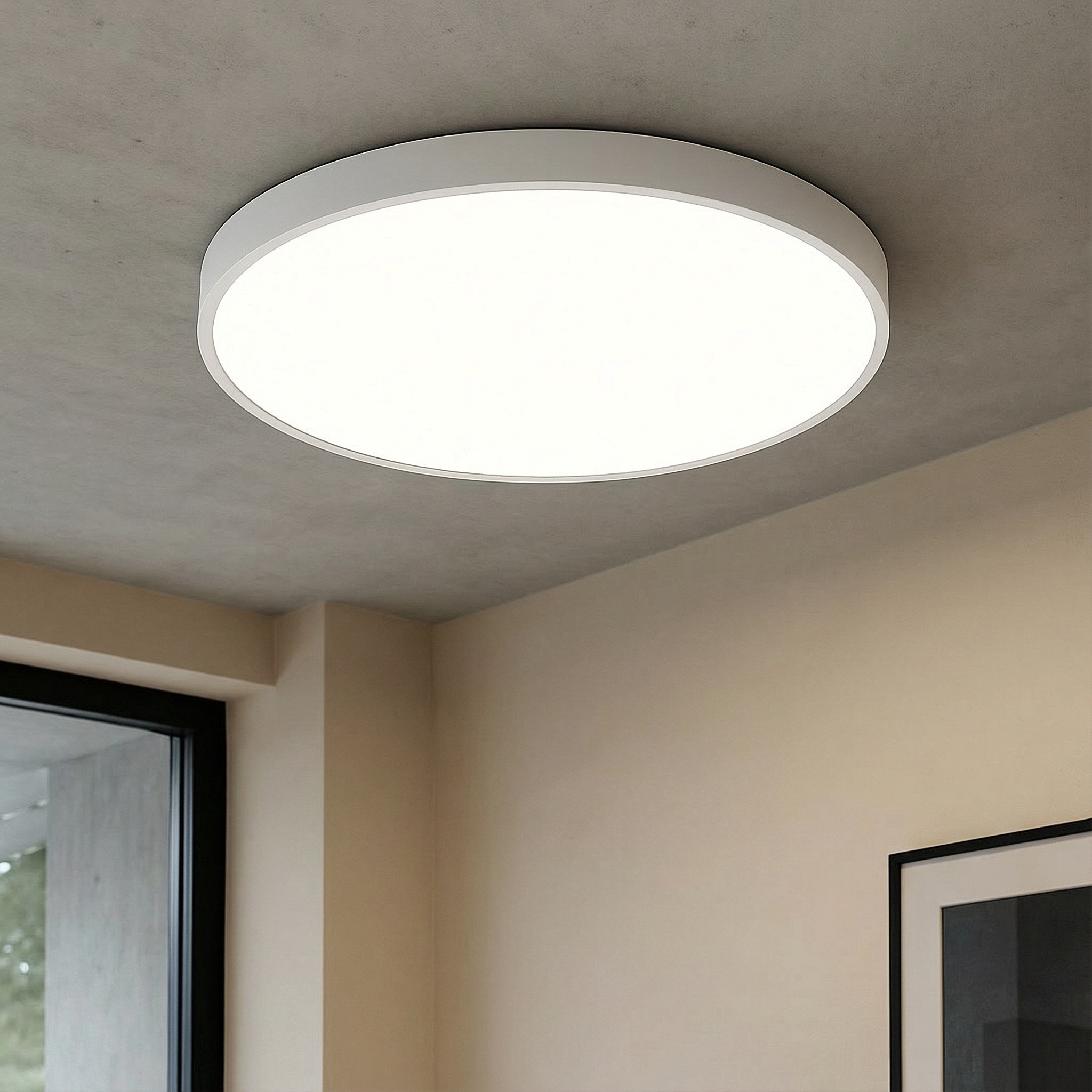 Luminara | Sleek Modern Ultra Thin LED Ceiling Light Fixture