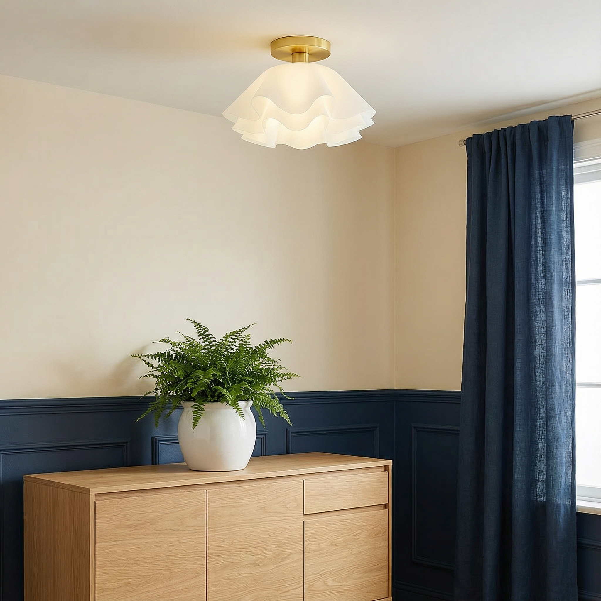 Gailon | Elegant Modern LED Flush Mount Ceiling Light Fixture