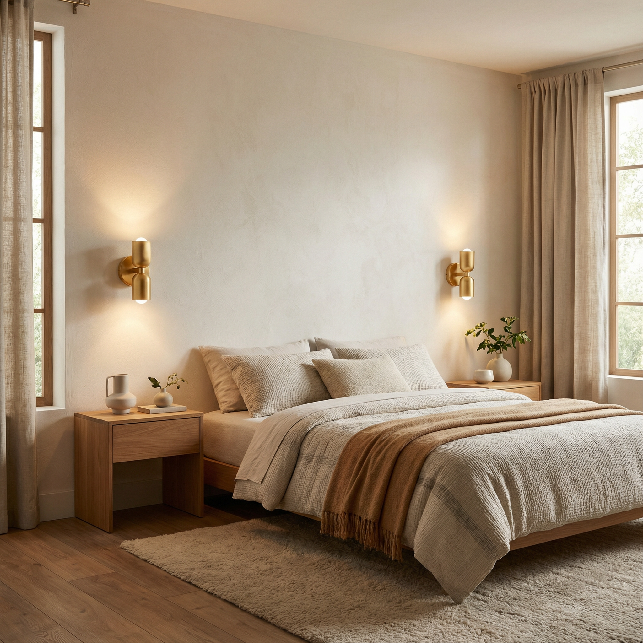 BrassAura | Elegant Vintage Double Head Wall Sconces for Timeless Illumination