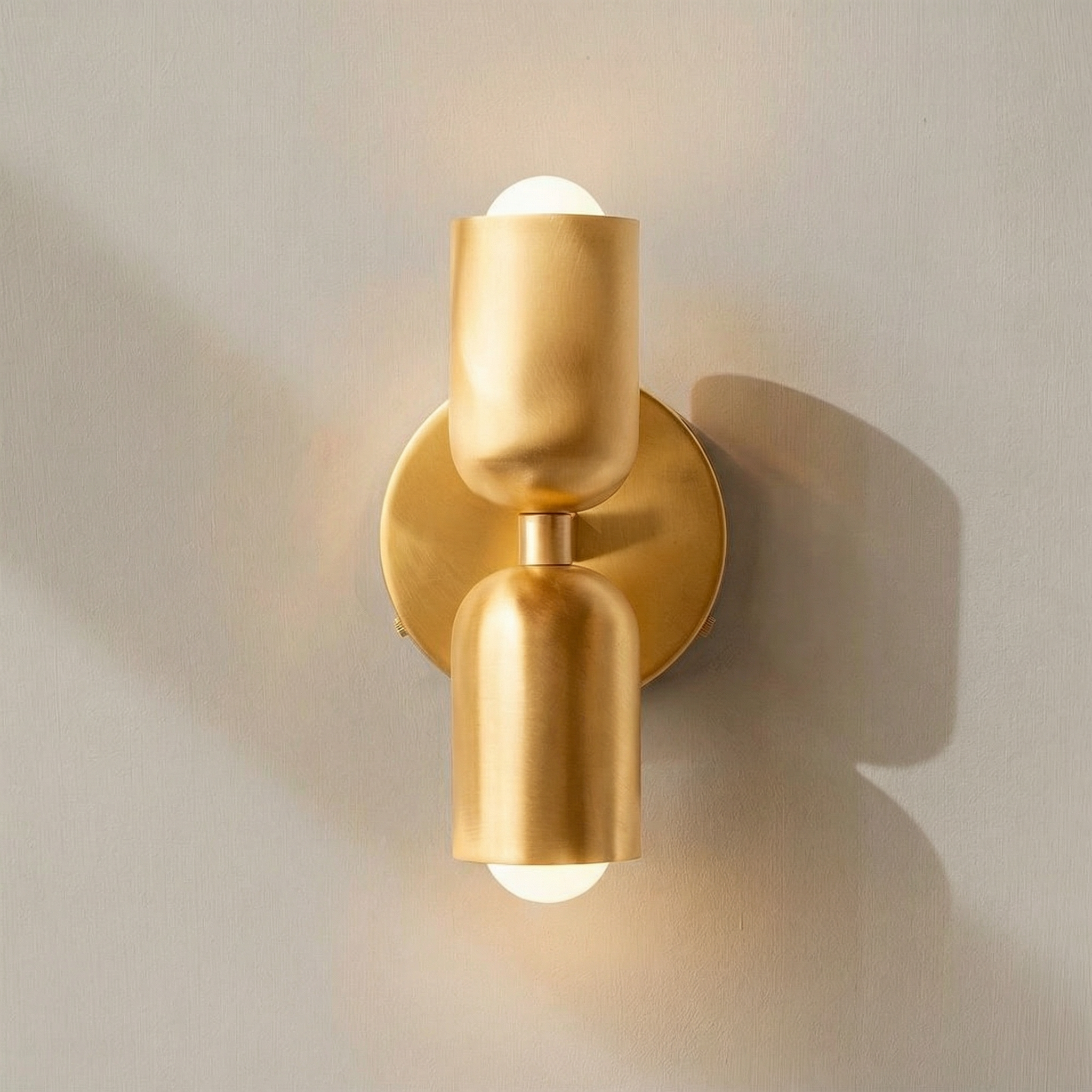 BrassAura | Elegant Vintage Double Head Wall Sconces for Timeless Illumination