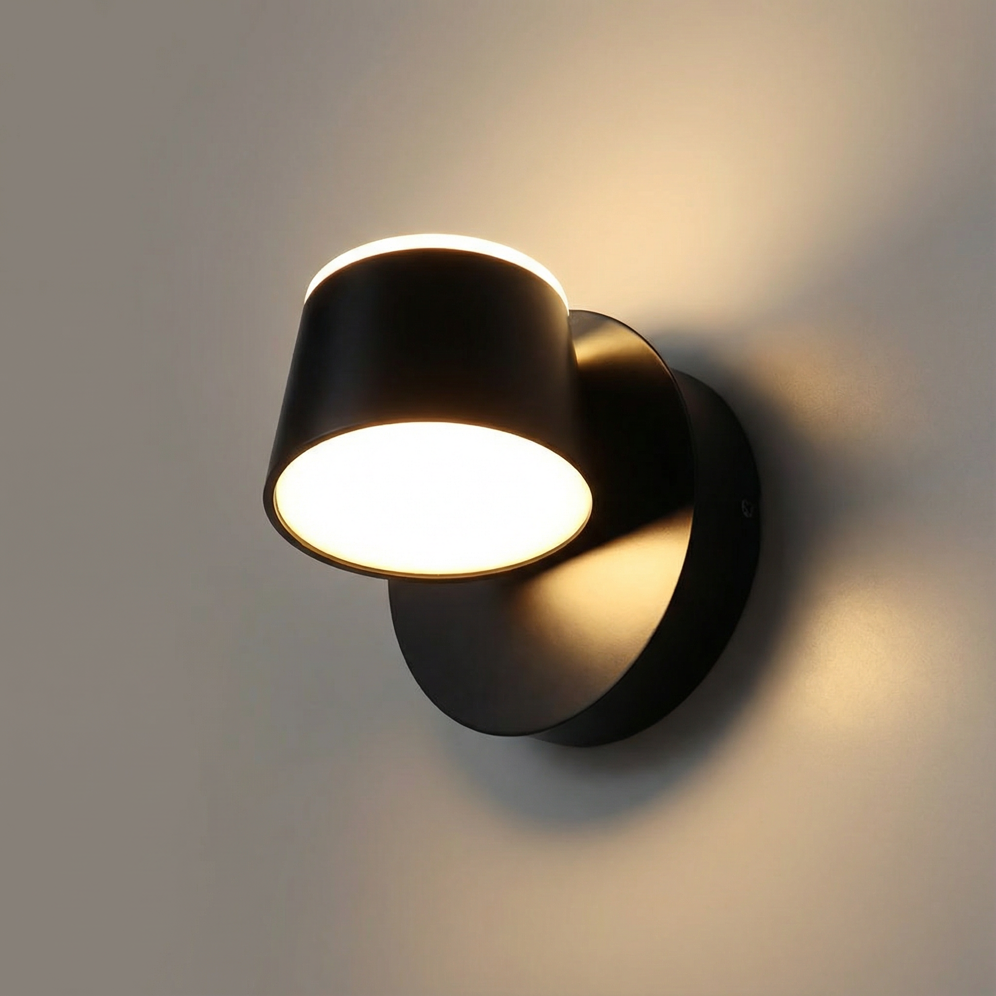 Luminara | Sleek Modern Acrylic Wall Lamp for Hallways and Living Rooms