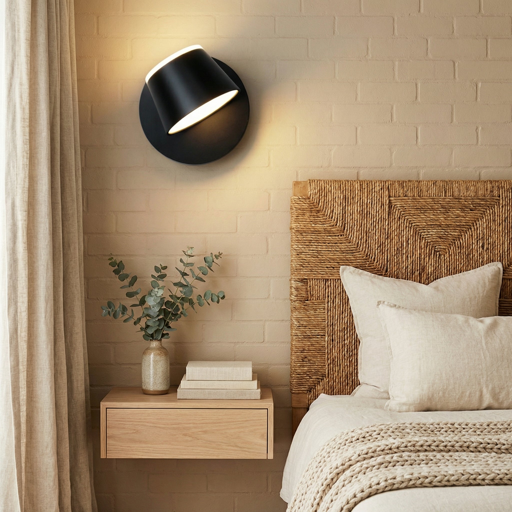 Luminara | Sleek Modern Acrylic Wall Lamp for Hallways and Living Rooms