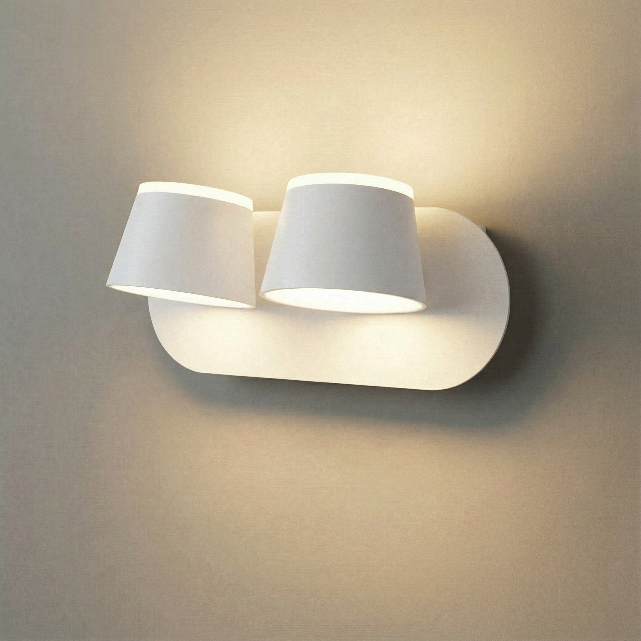 Luminara | Sleek Modern Acrylic Wall Lamp for Hallways and Living Rooms