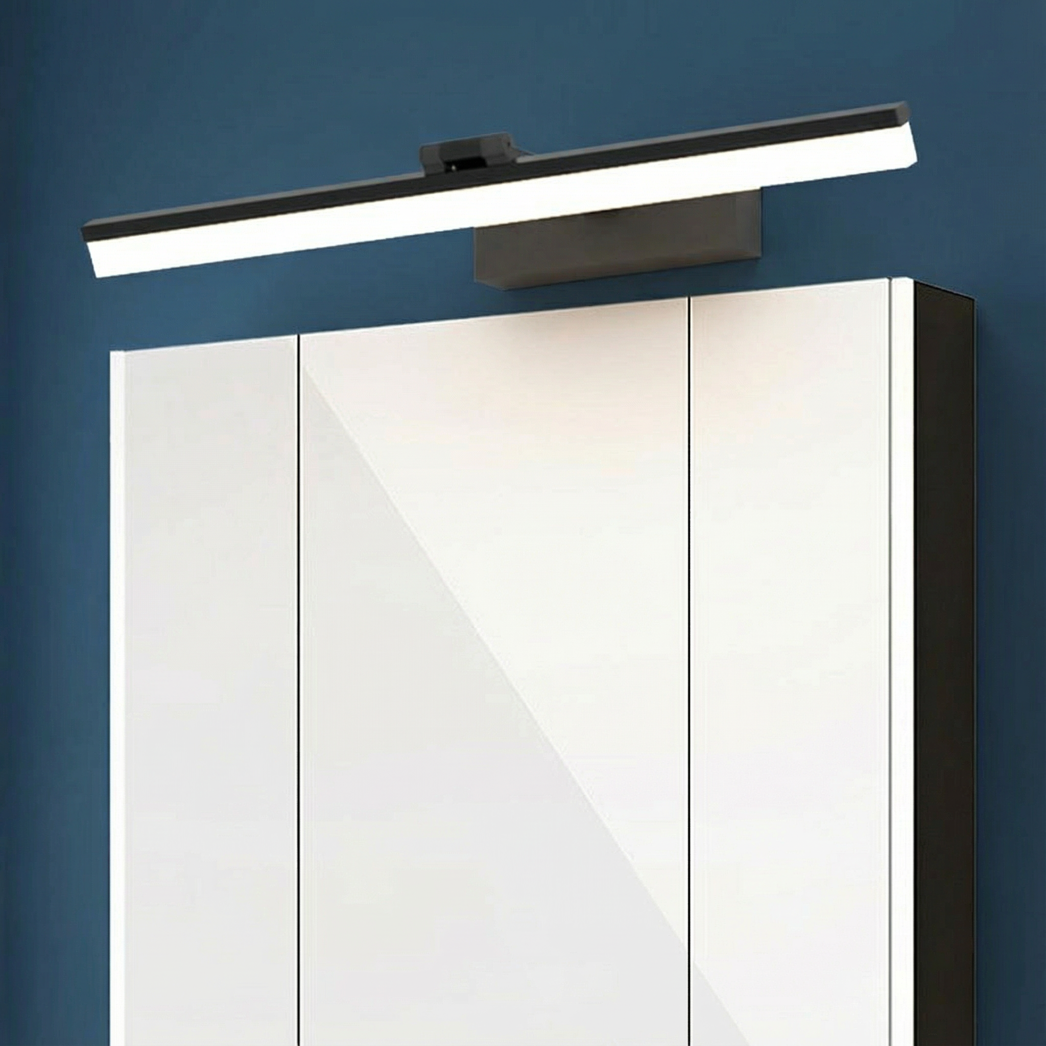 Nocturna | Sleek Modern Black Bathroom Wall Light Fixture