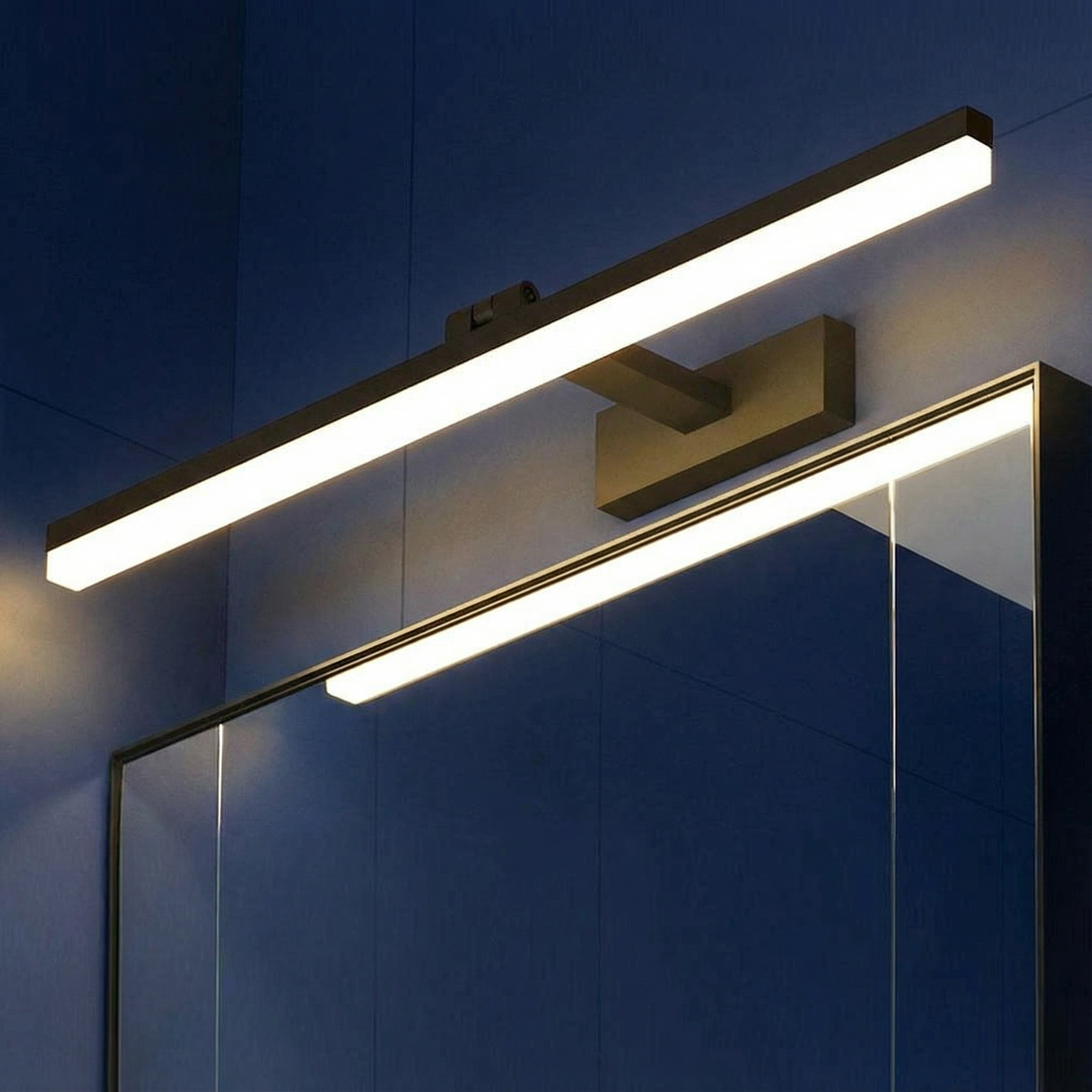 Nocturna | Sleek Modern Black Bathroom Wall Light Fixture