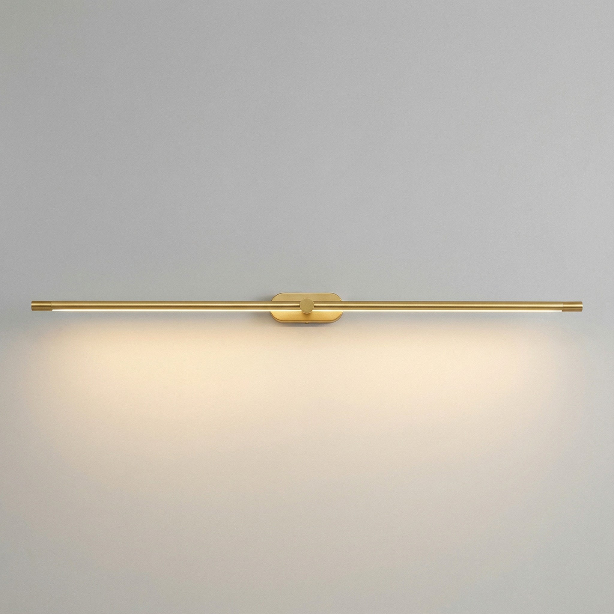 Luminara | Sleek Modern Minimalist Metal Bathroom Wall Light