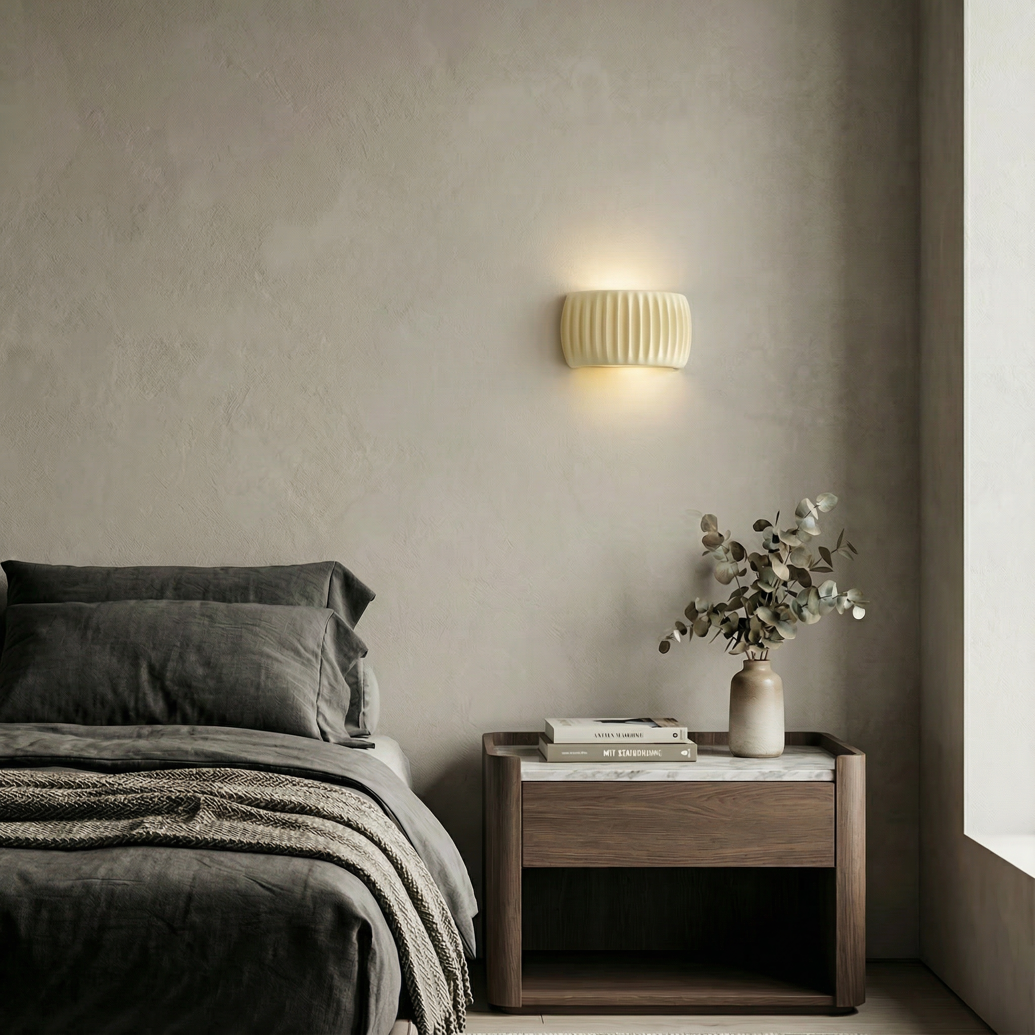 ResinGlow | Modern Sleek Wall Sconce Light for Contemporary Interiors